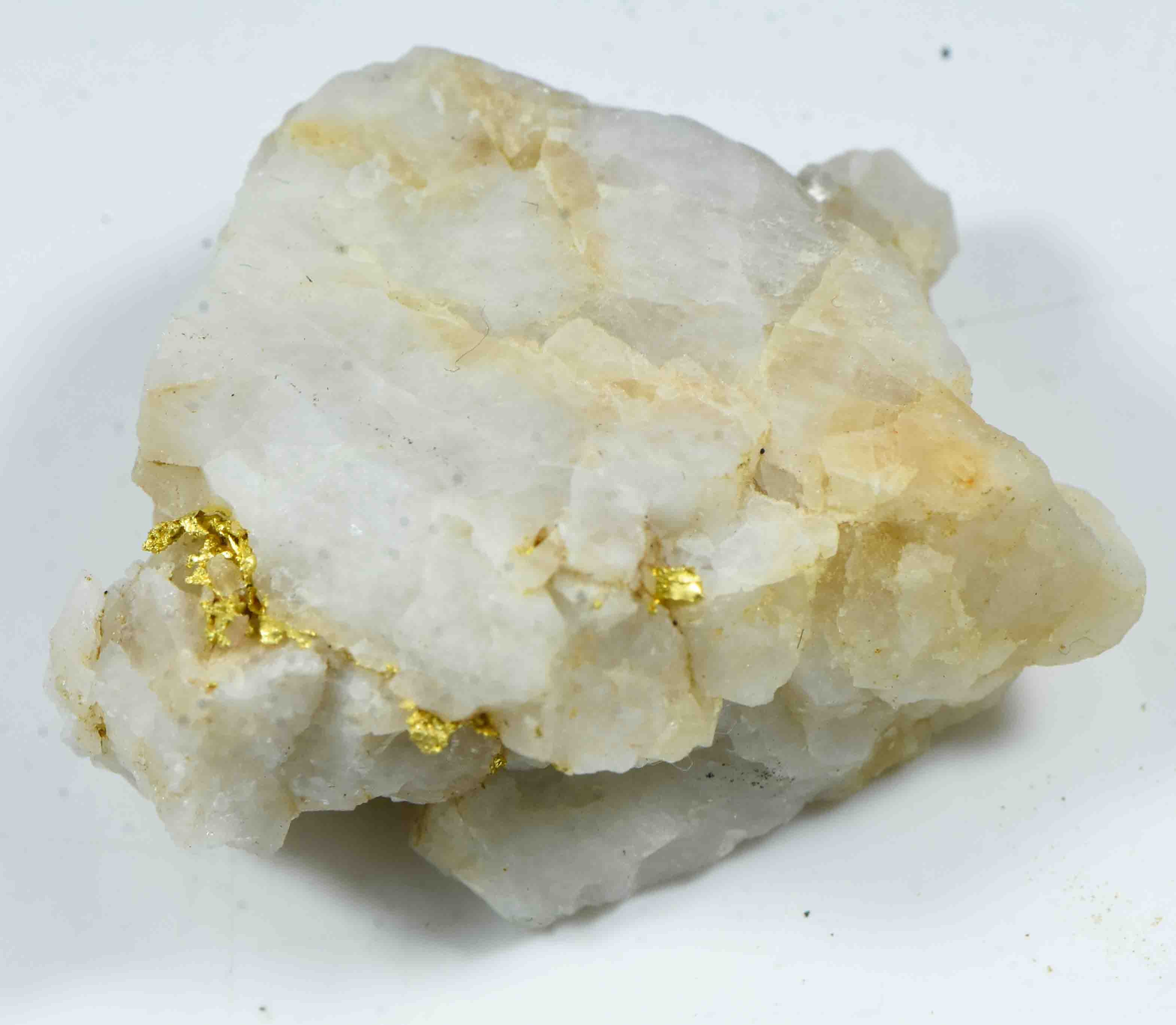 #OM-52 Crystalline Gold Nugget Specimen 16.65 Grams Oriental Mine Sierra County California Rare