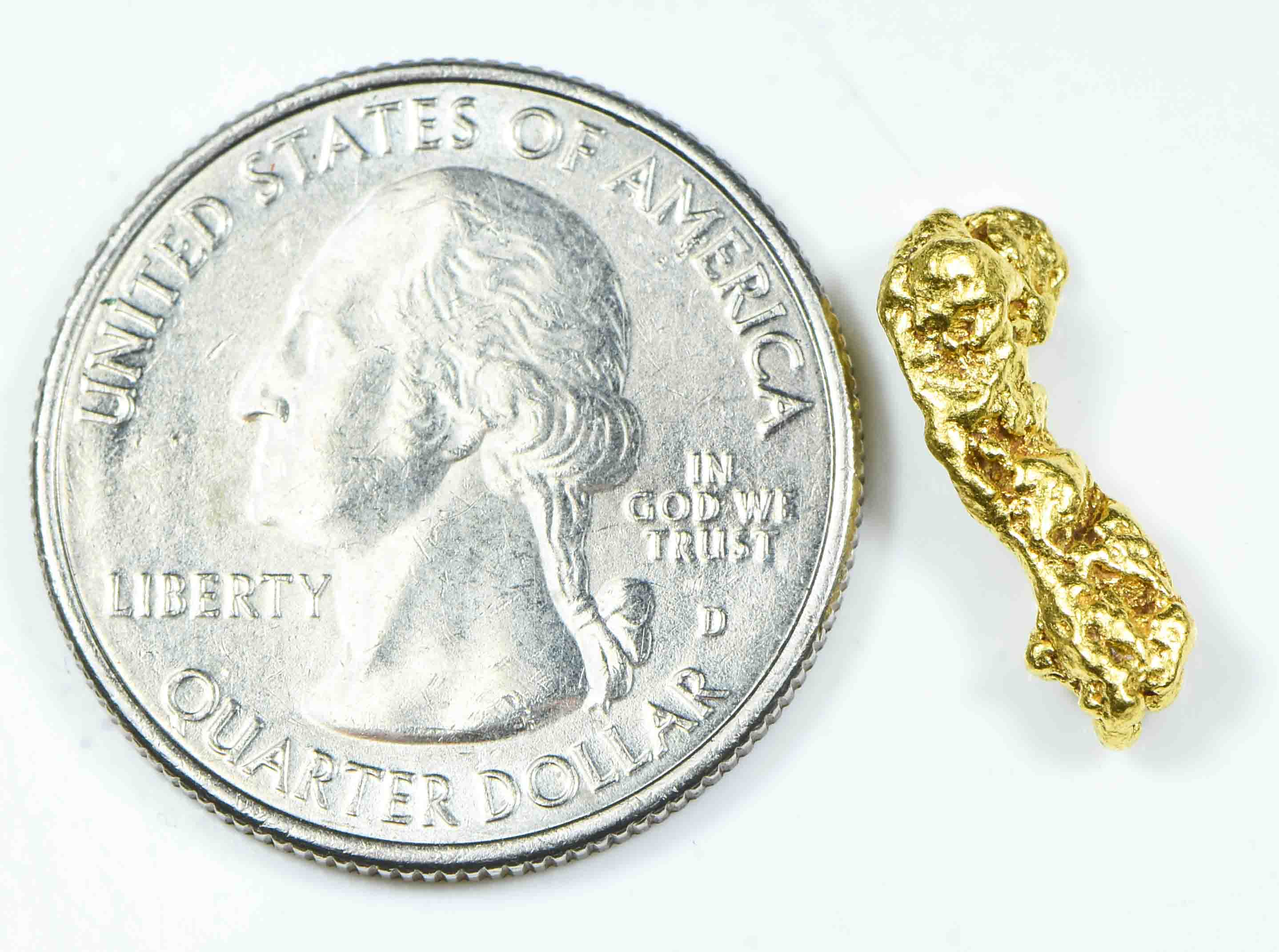 #55 Natural Gold Nugget Montana 2.51 Grams Genuine