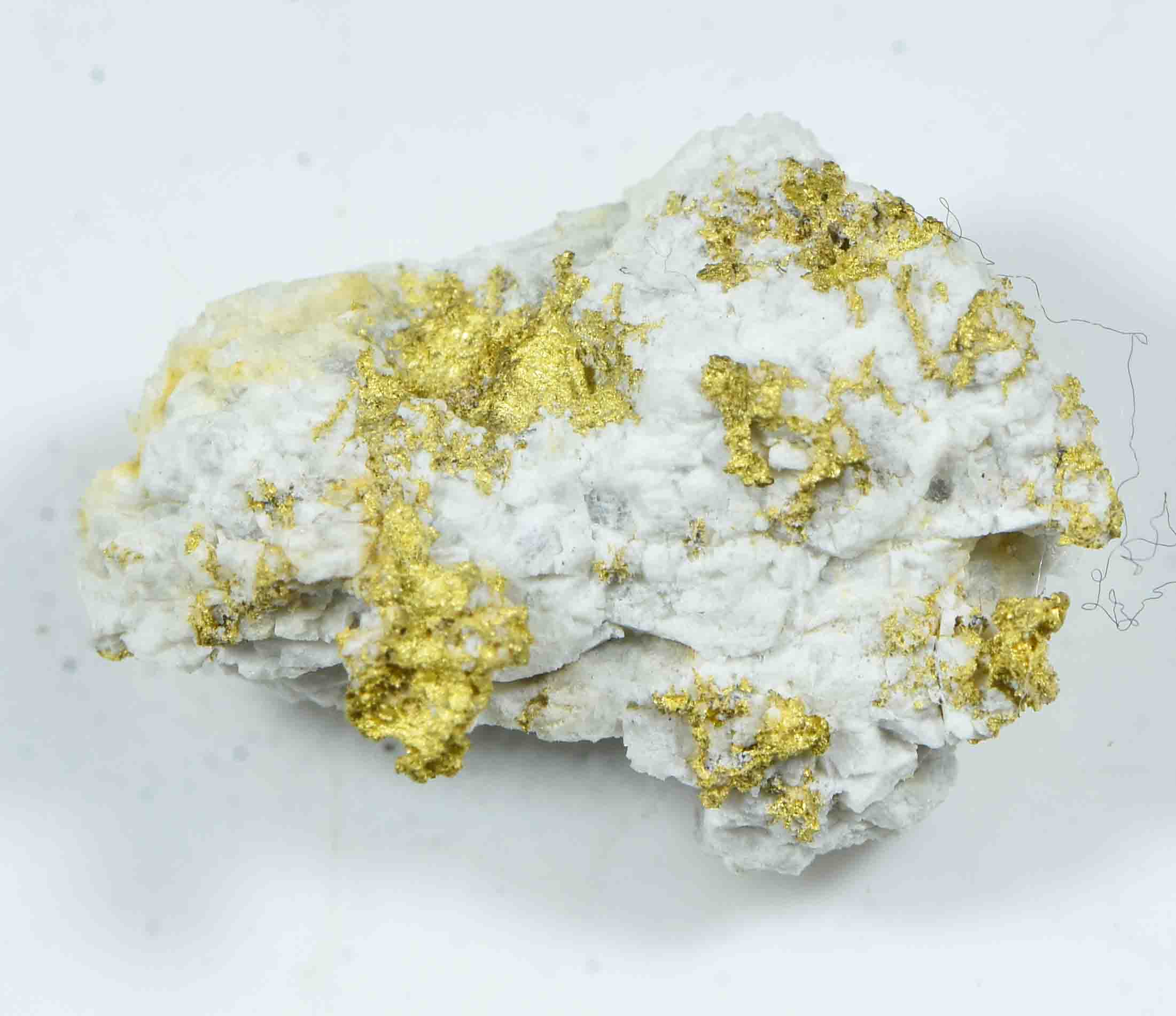 #OM-54 Crystalline Gold Nugget Specimen 3.59 Grams Oriental Mine Sierra County California Rare
