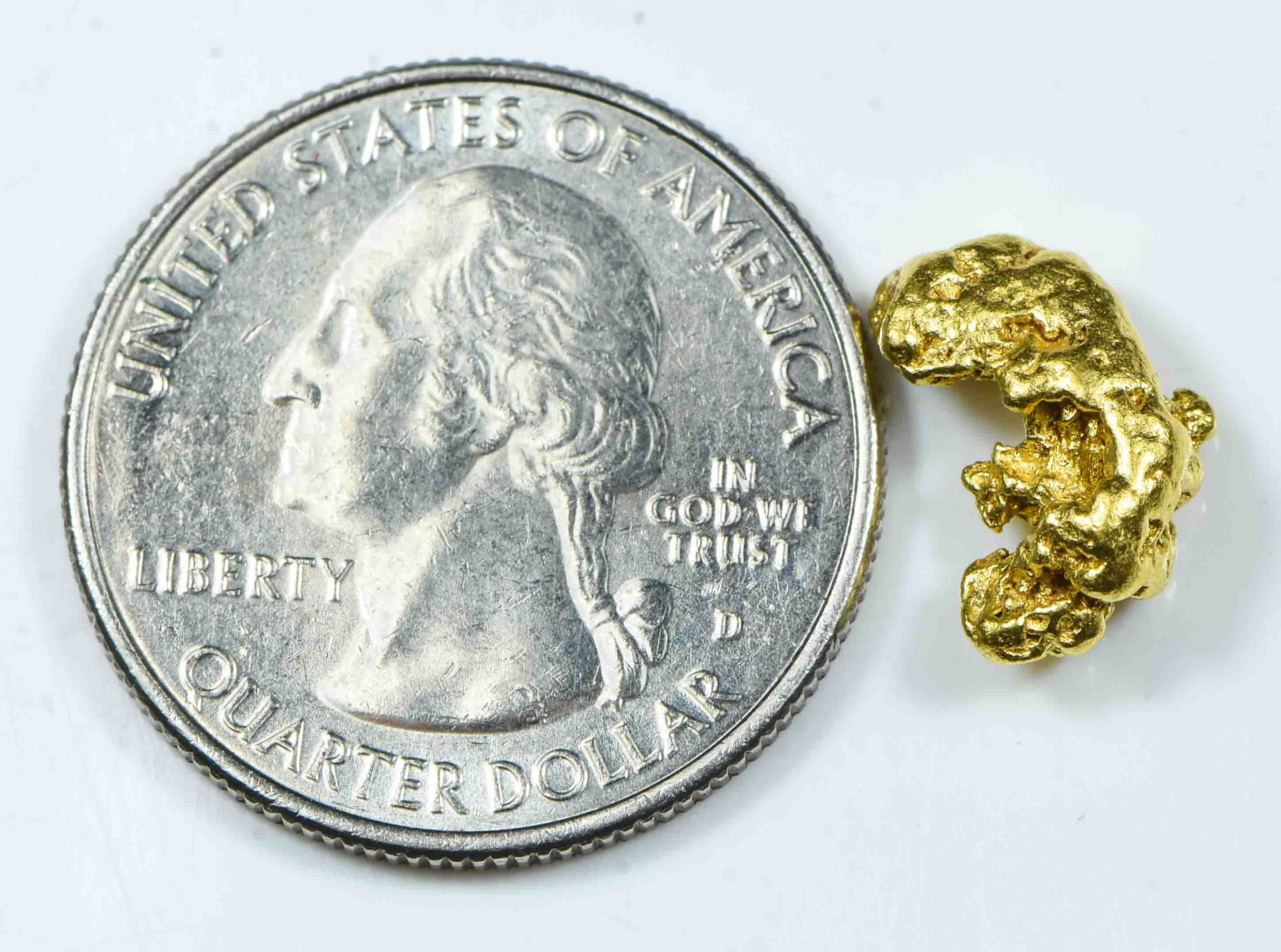 #57 Natural Gold Nugget Montana 3.16 Grams Genuine