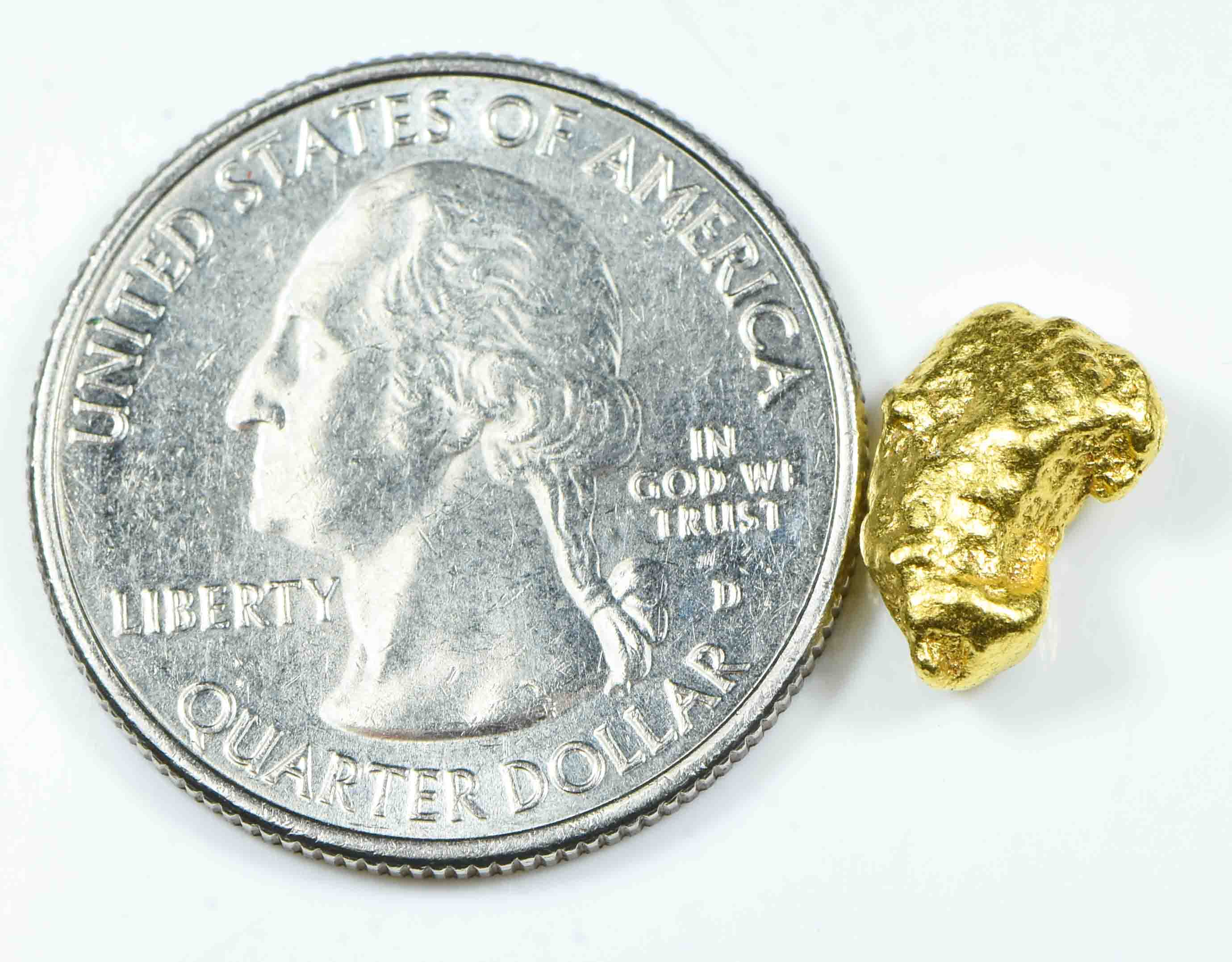 #58 Natural Gold Nugget Montana 2.96 Grams Genuine