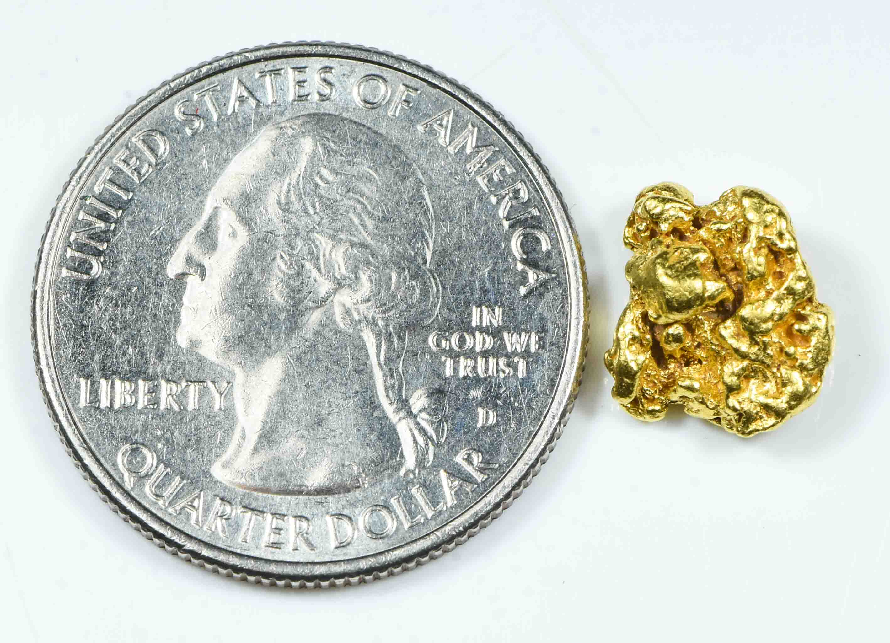 #59 Natural Gold Nugget Montana 3.09 Grams Genuine