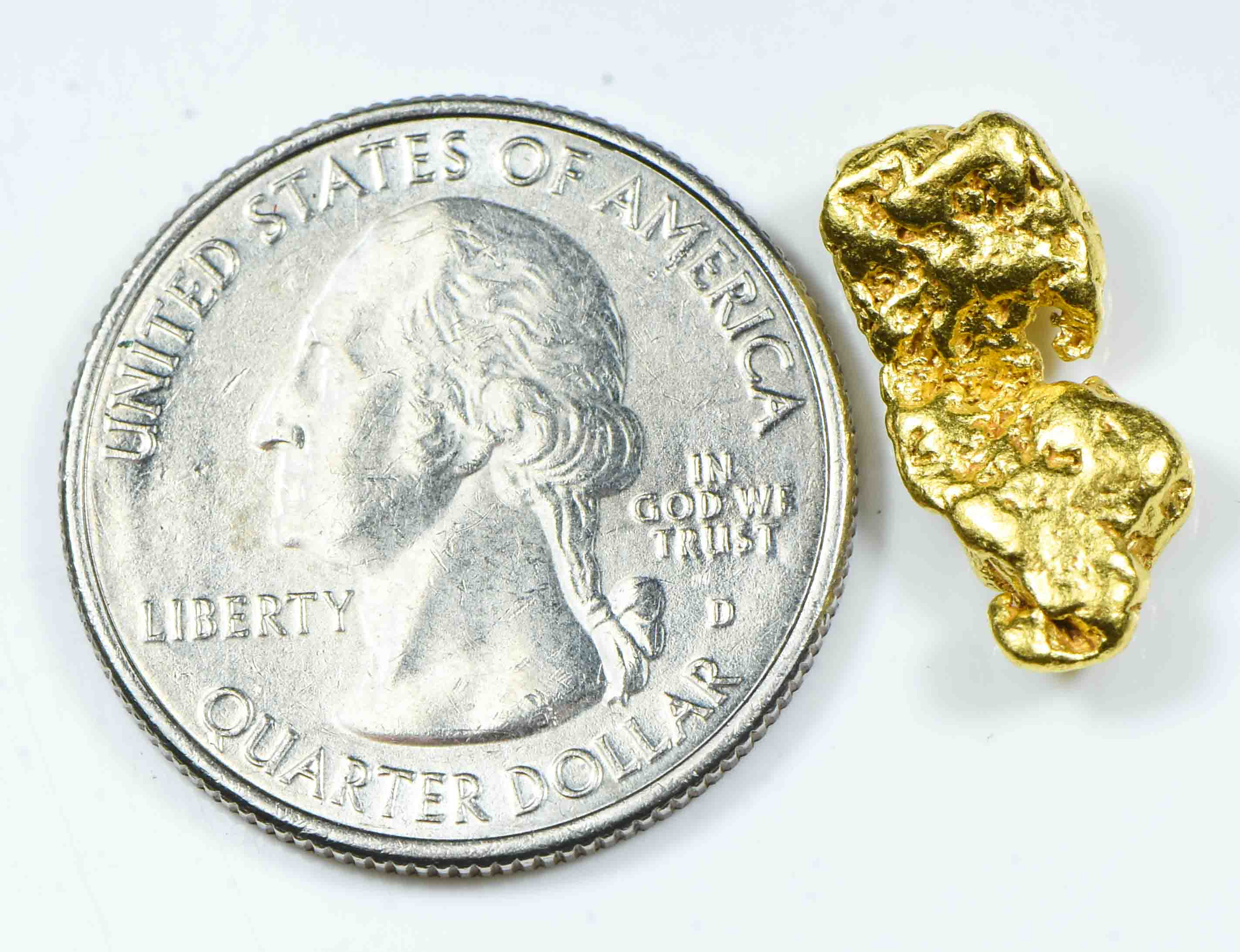 #60 Natural Gold Nugget Montana 4.38 Grams Genuine