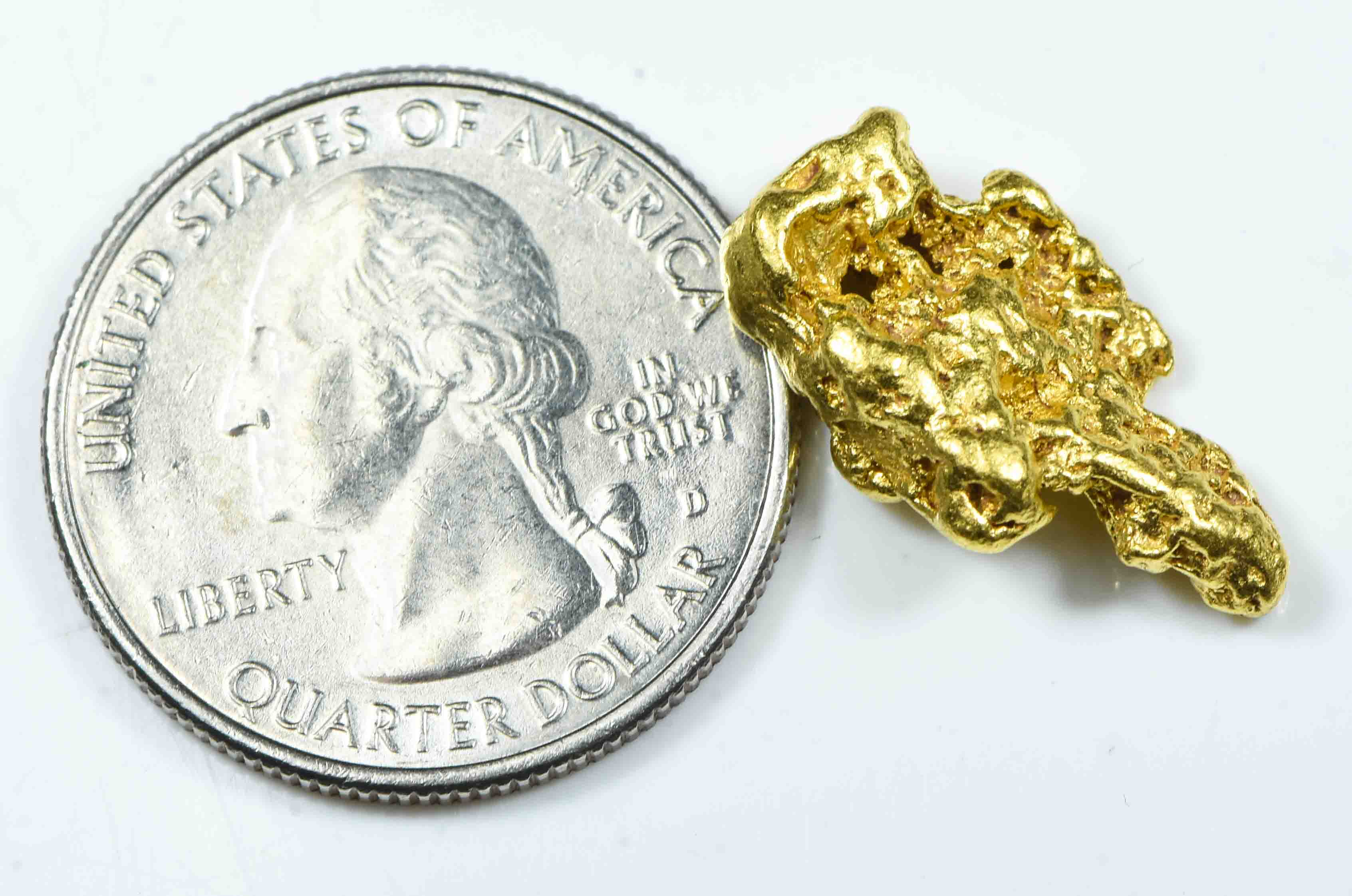 #64 Natural Gold Nugget Montana 6.40 Grams Genuine