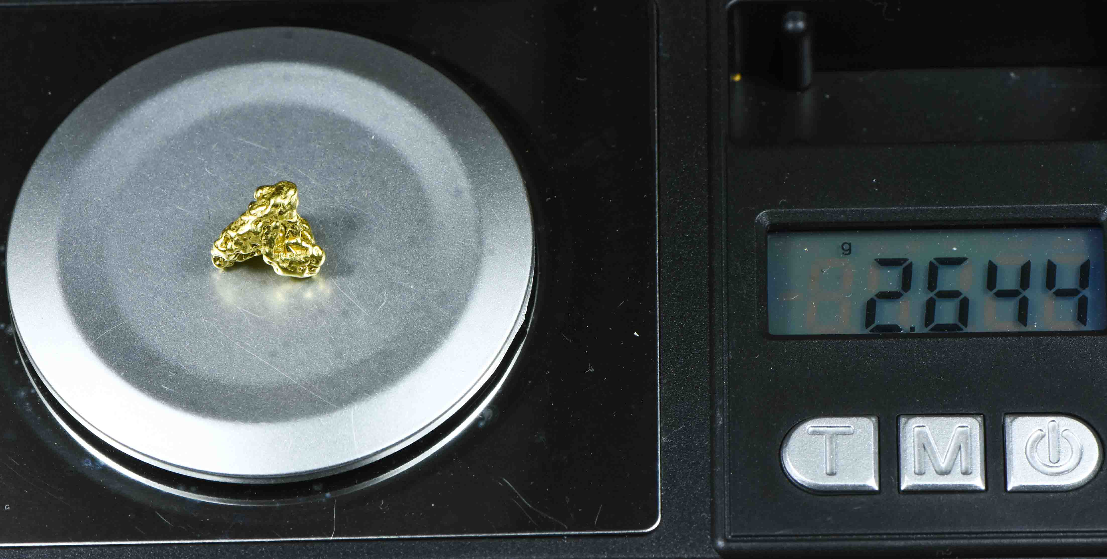 #183 Alaskan BC Natural Gold Nugget 2.64 Grams Genuine