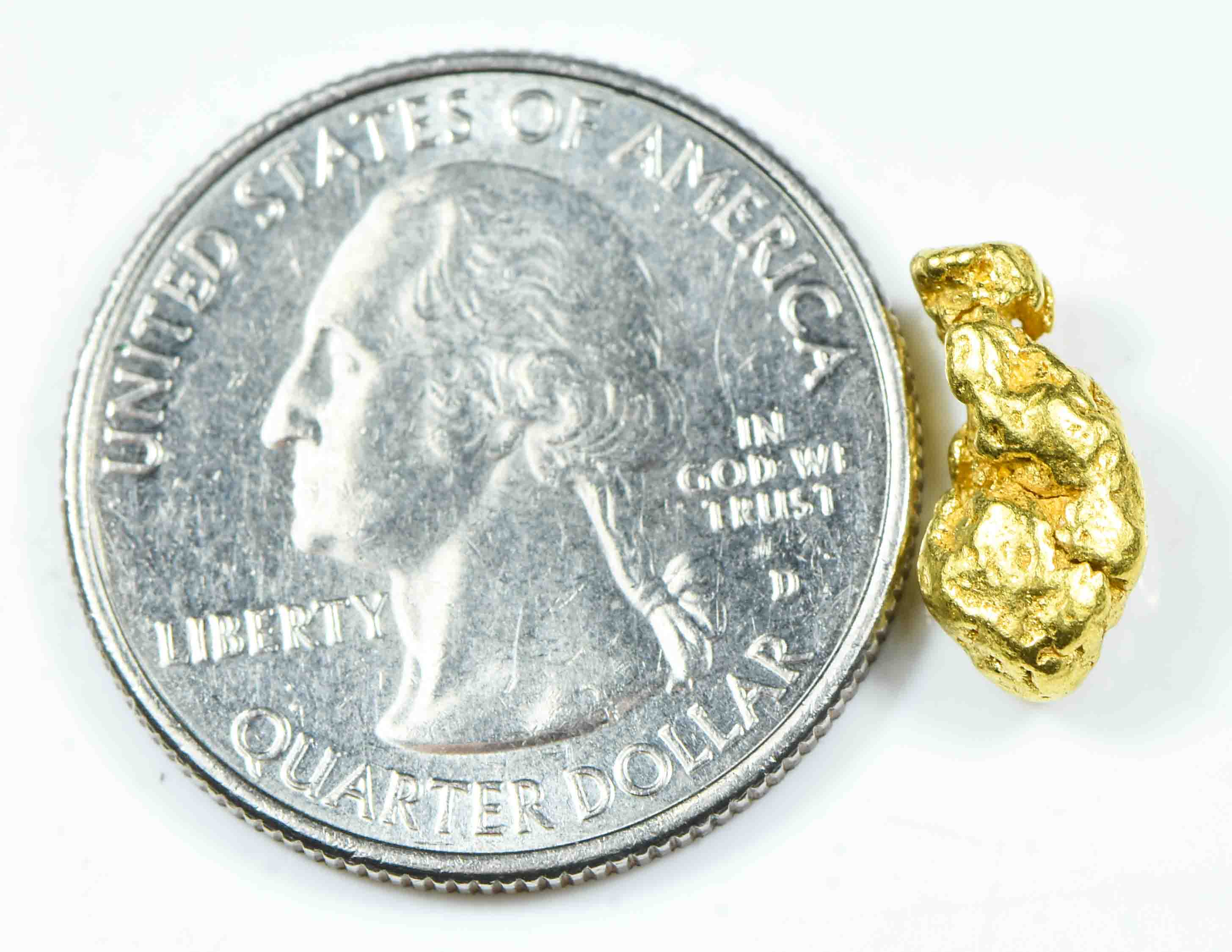 #204 Alaskan BC Natural Gold Nugget 2.68 Grams Genuine