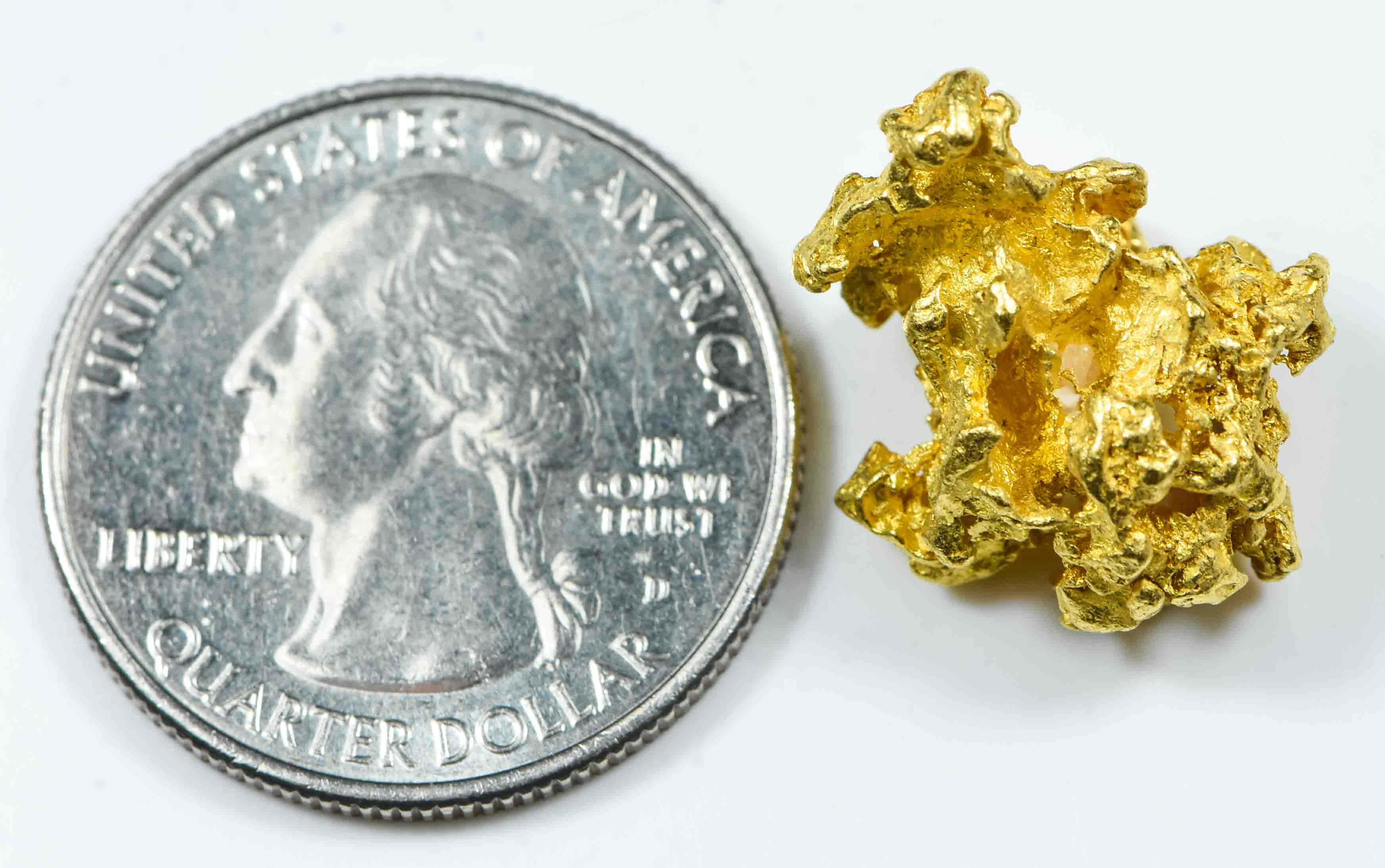 #1110 Natural Gold Nugget Australian 7.06 Grams Genuine