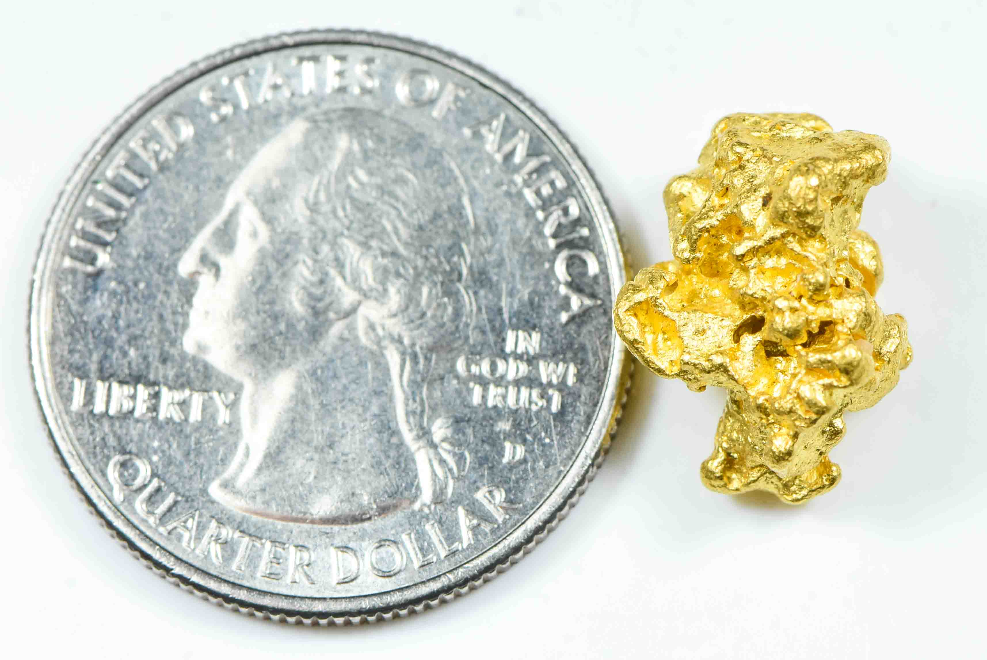 #1168 Natural Gold Nugget Australian 7.00 Grams Genuine