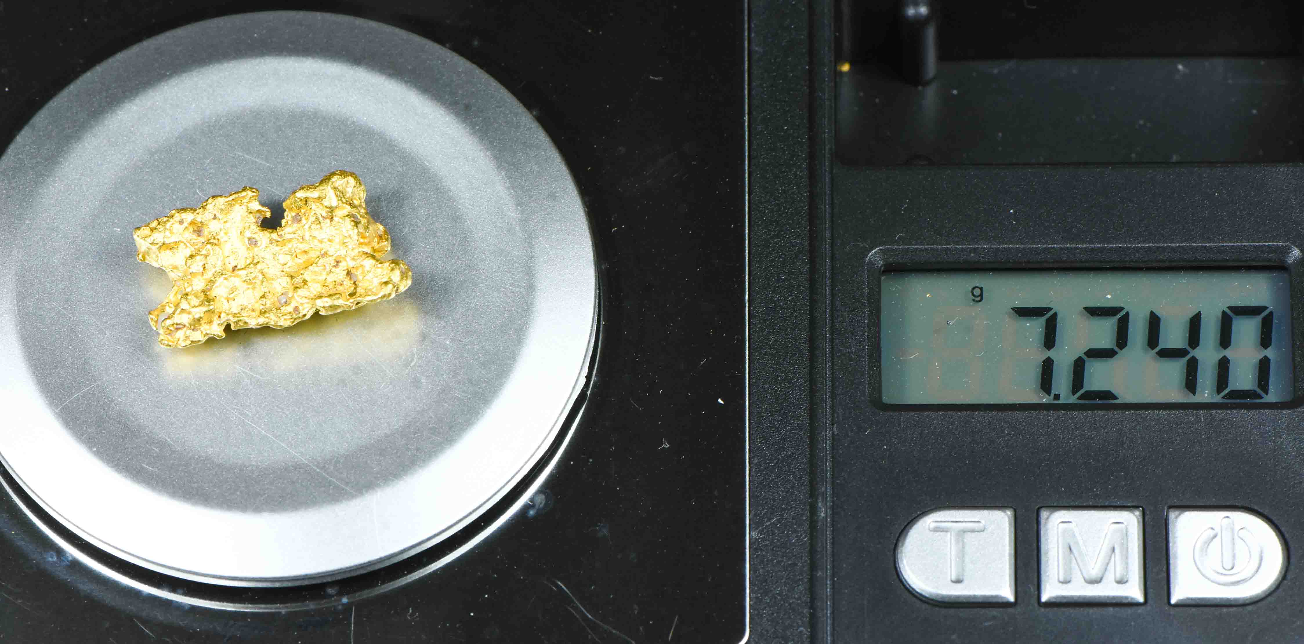 #1170 Natural Gold Nugget Australian 7.24 Grams Genuine