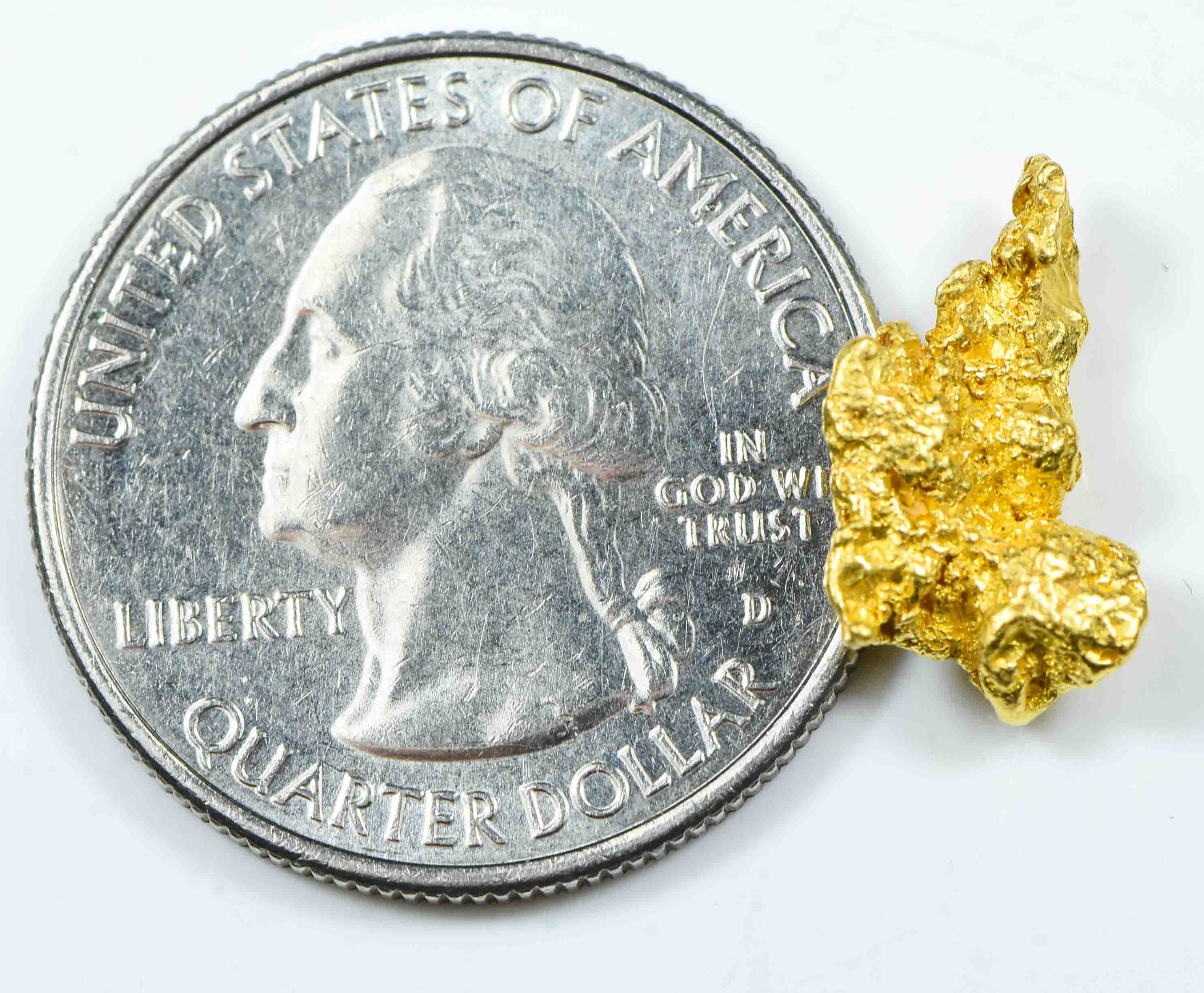 #907 Natural Gold Nugget Australian 2.94 Grams Genuine