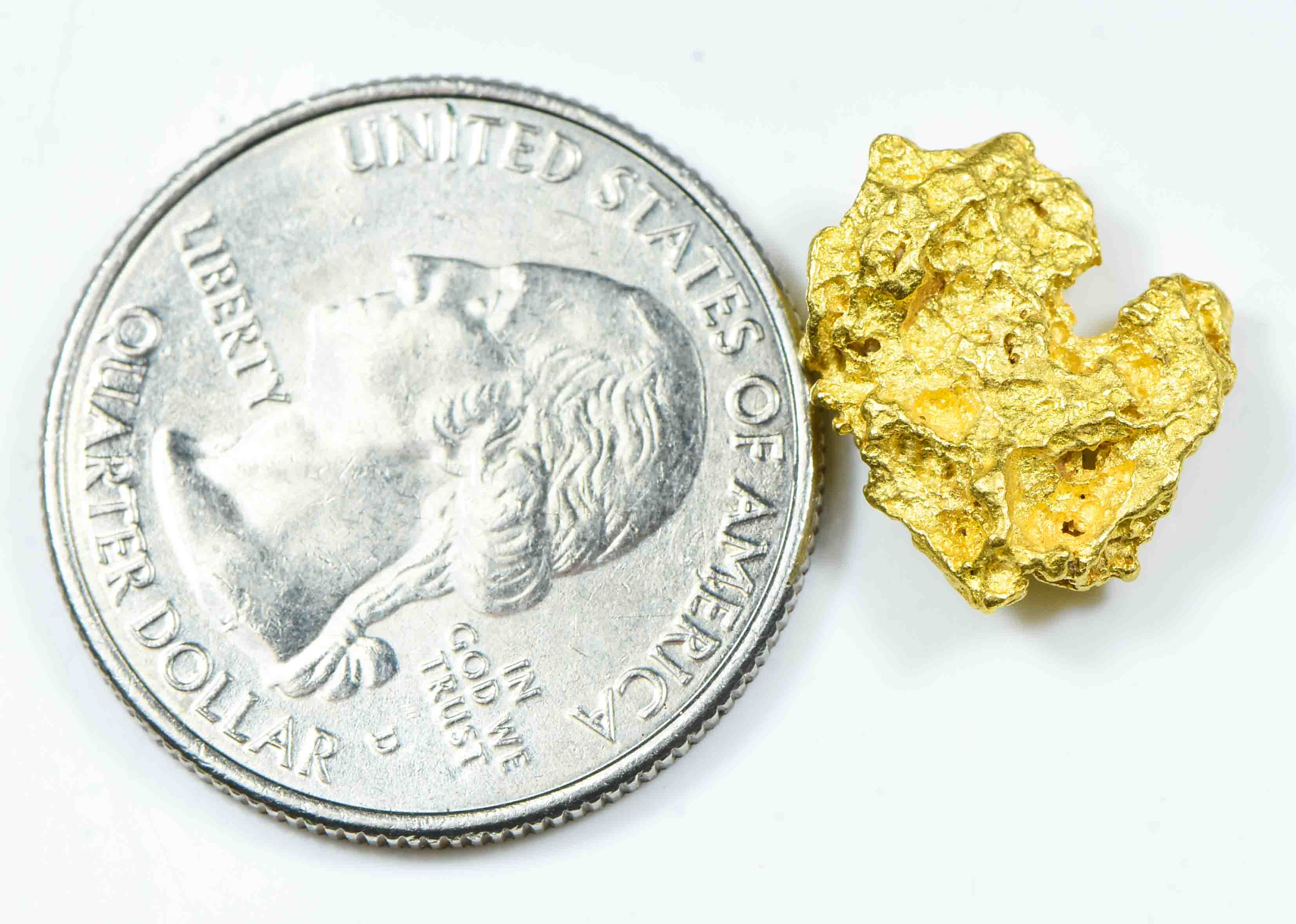#923 Natural Gold Nugget Australian 3.74 Grams Genuine