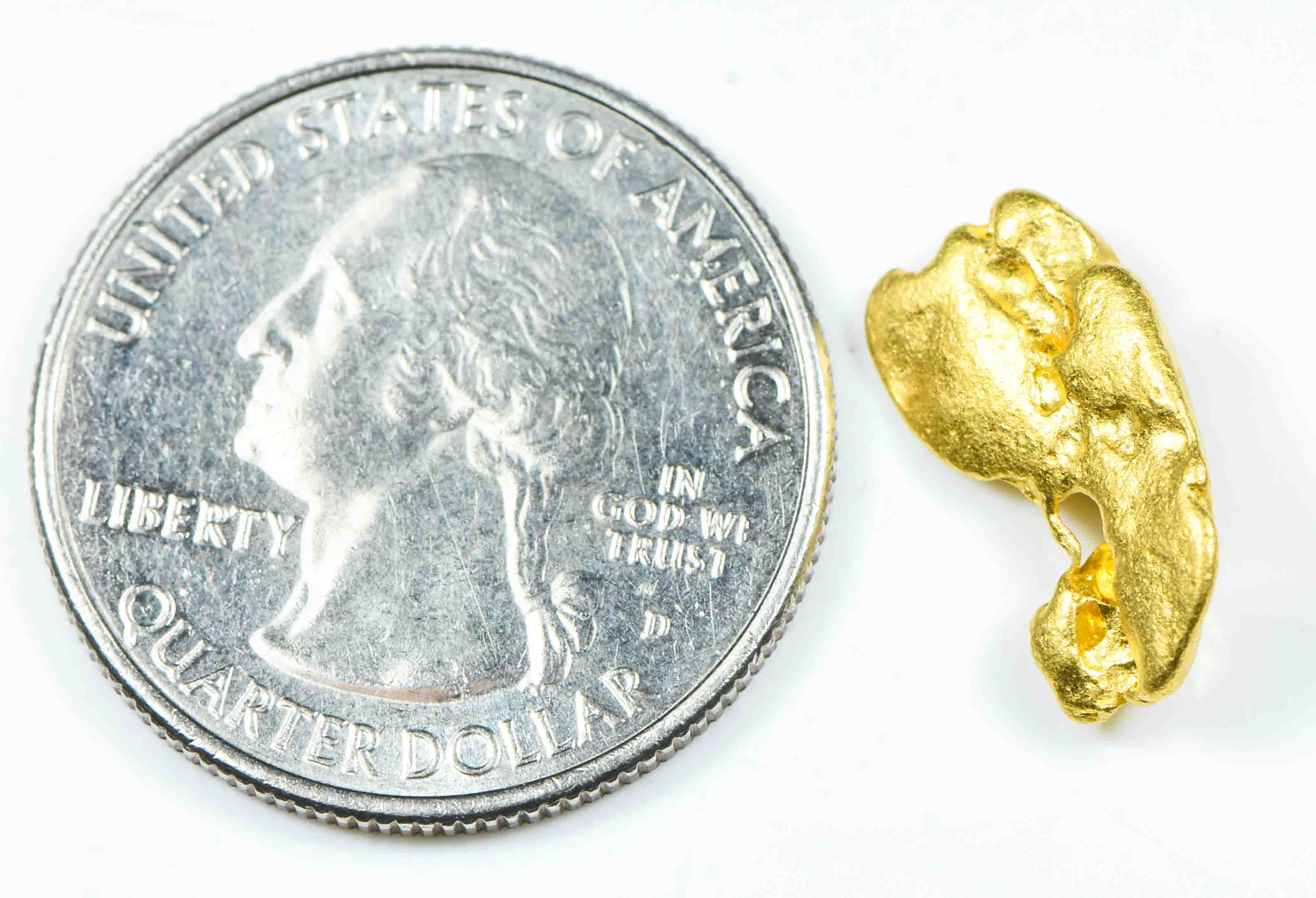 #928 Natural Gold Nugget Australian 3.77 Grams Genuine