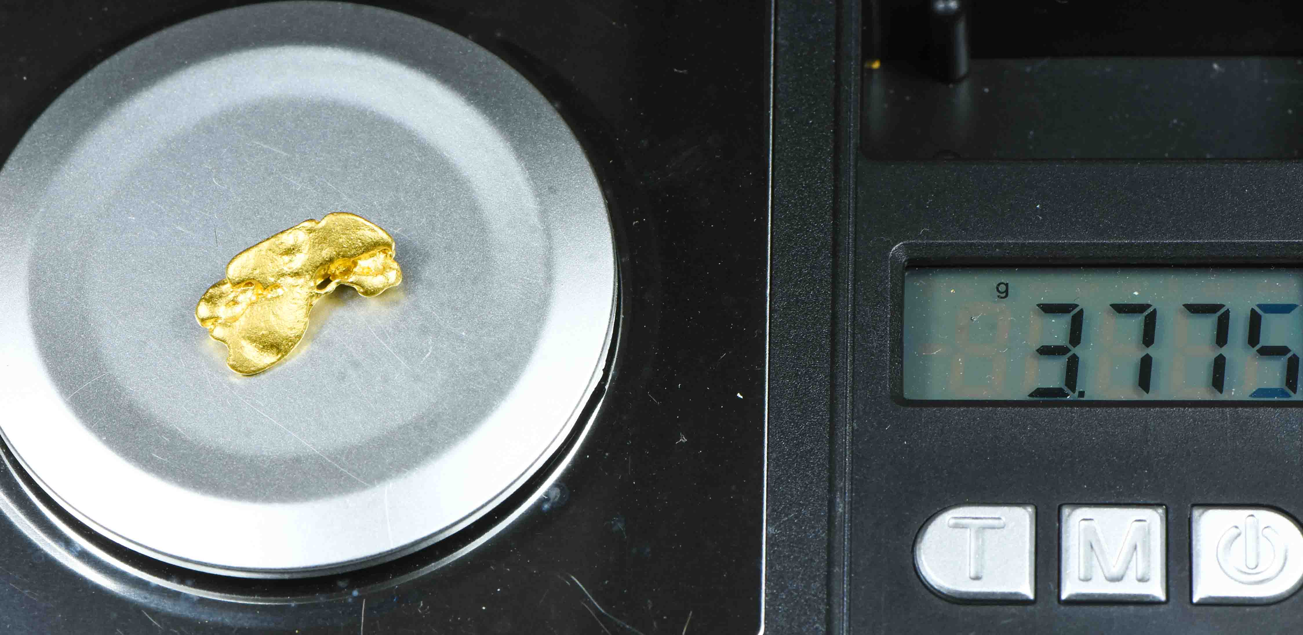 #928 Natural Gold Nugget Australian 3.77 Grams Genuine
