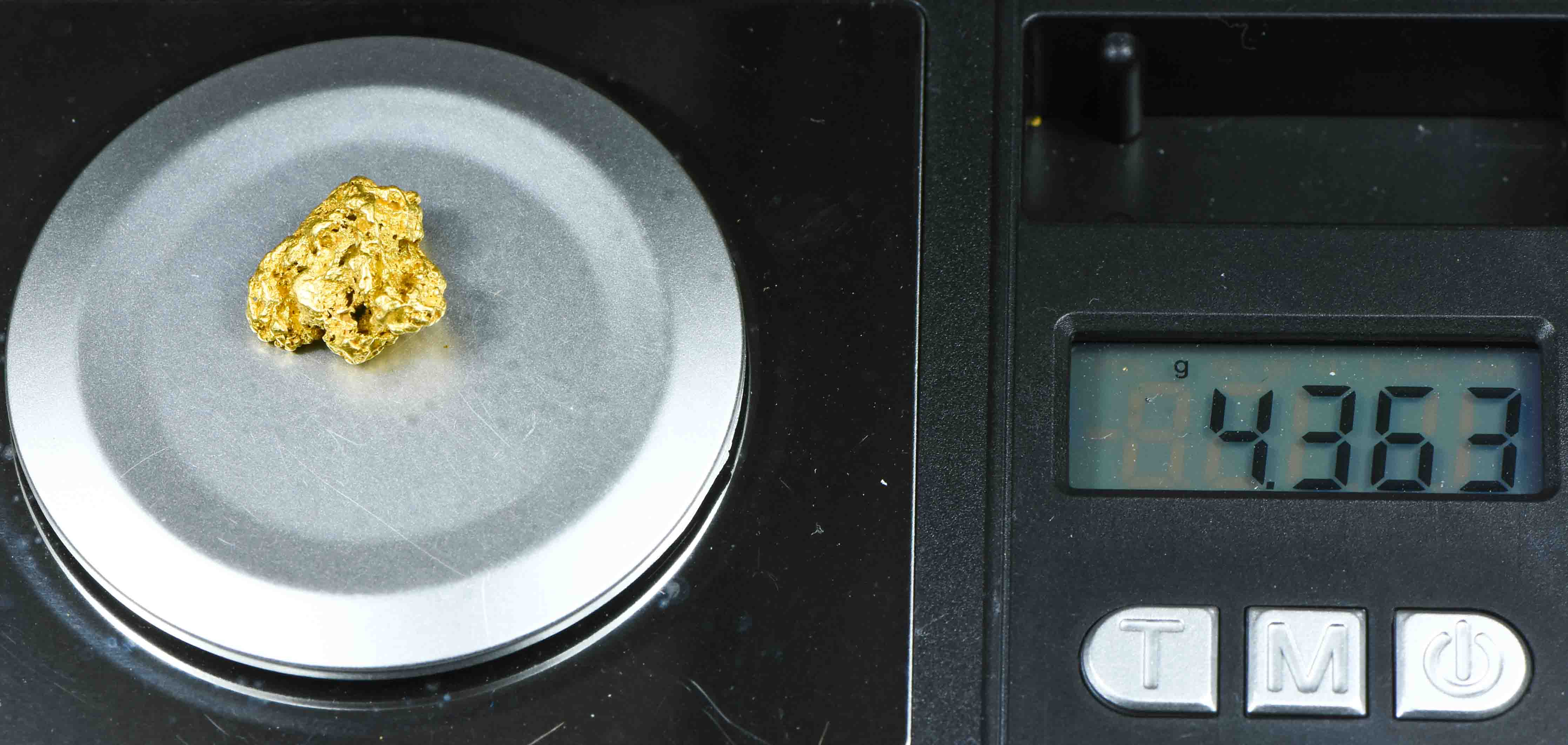 #936 Natural Gold Nugget Australian 4.36 Grams Genuine