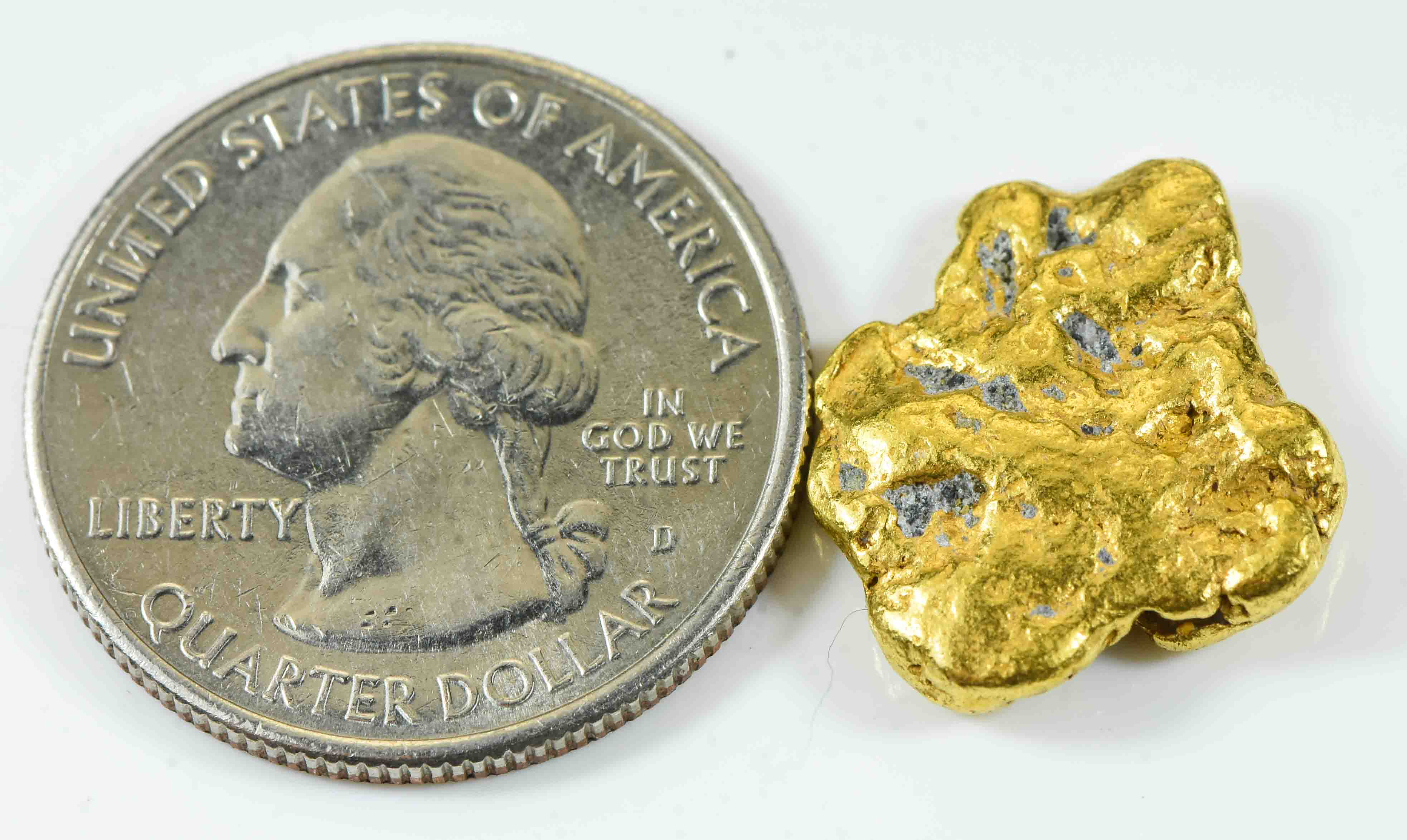 #481 Alaskan BC Natural Gold Nugget 6.51 Grams Genuine