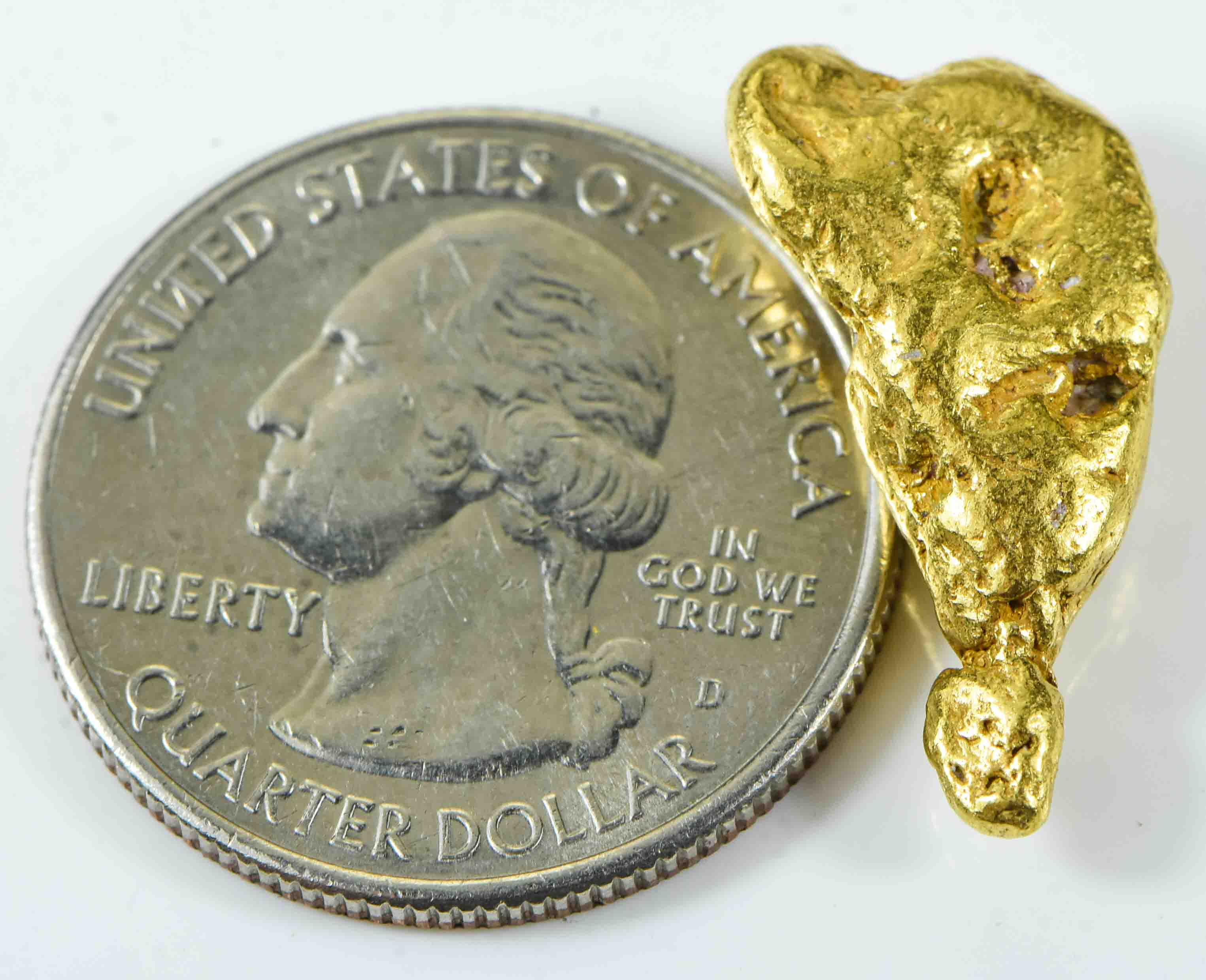 #496 Alaskan BC Natural Gold Nugget 7.80 Grams Genuine