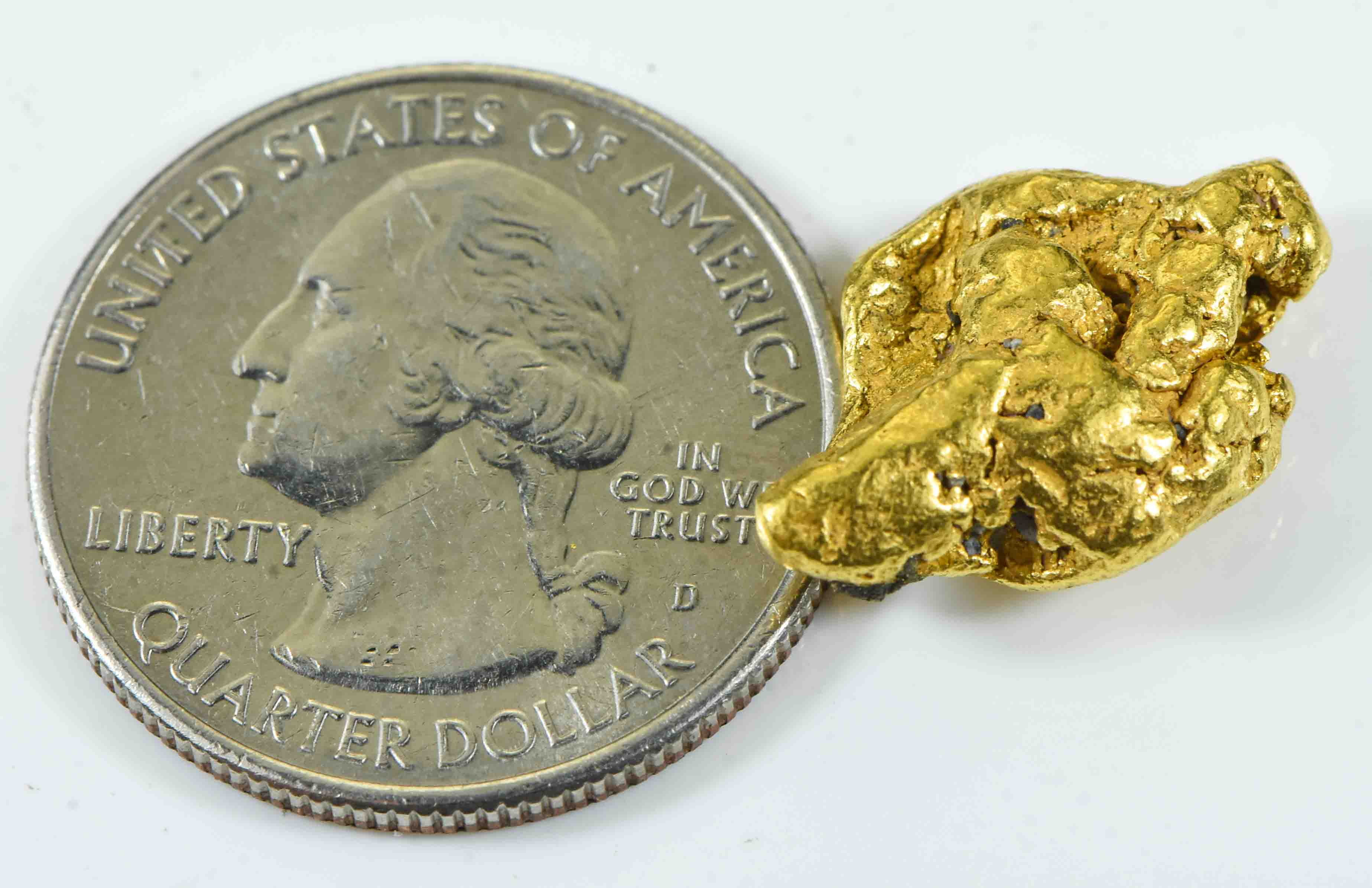 #506 Alaskan BC Natural Gold Nugget 7.84 Grams Genuine