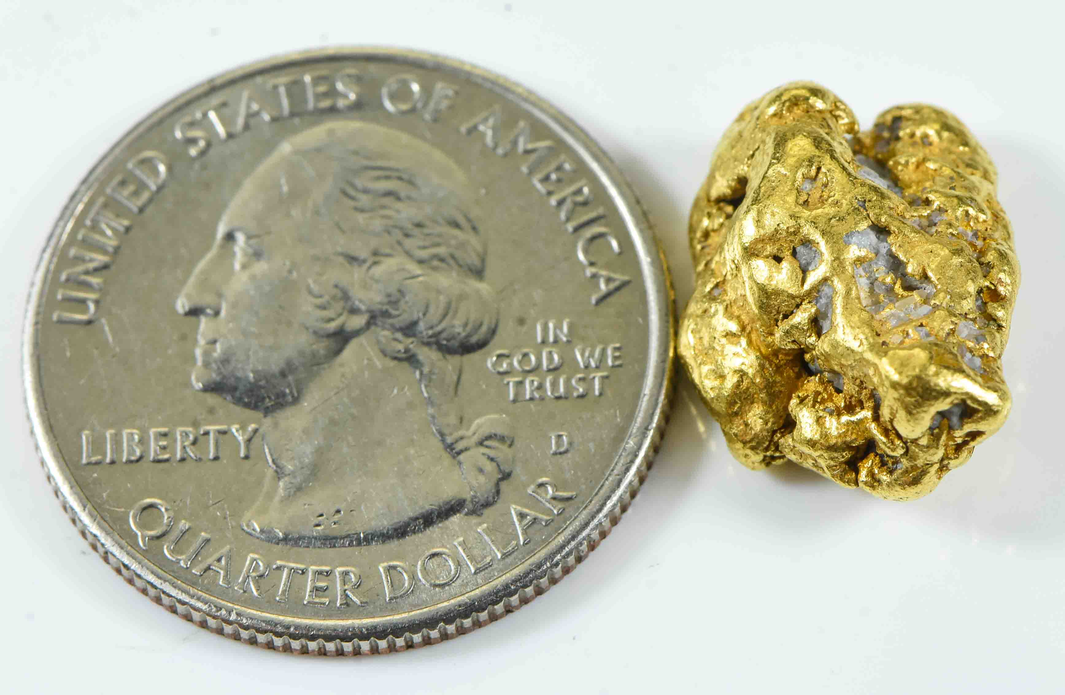 #513 Alaskan BC Natural Gold Nugget 8.84 Grams Genuine