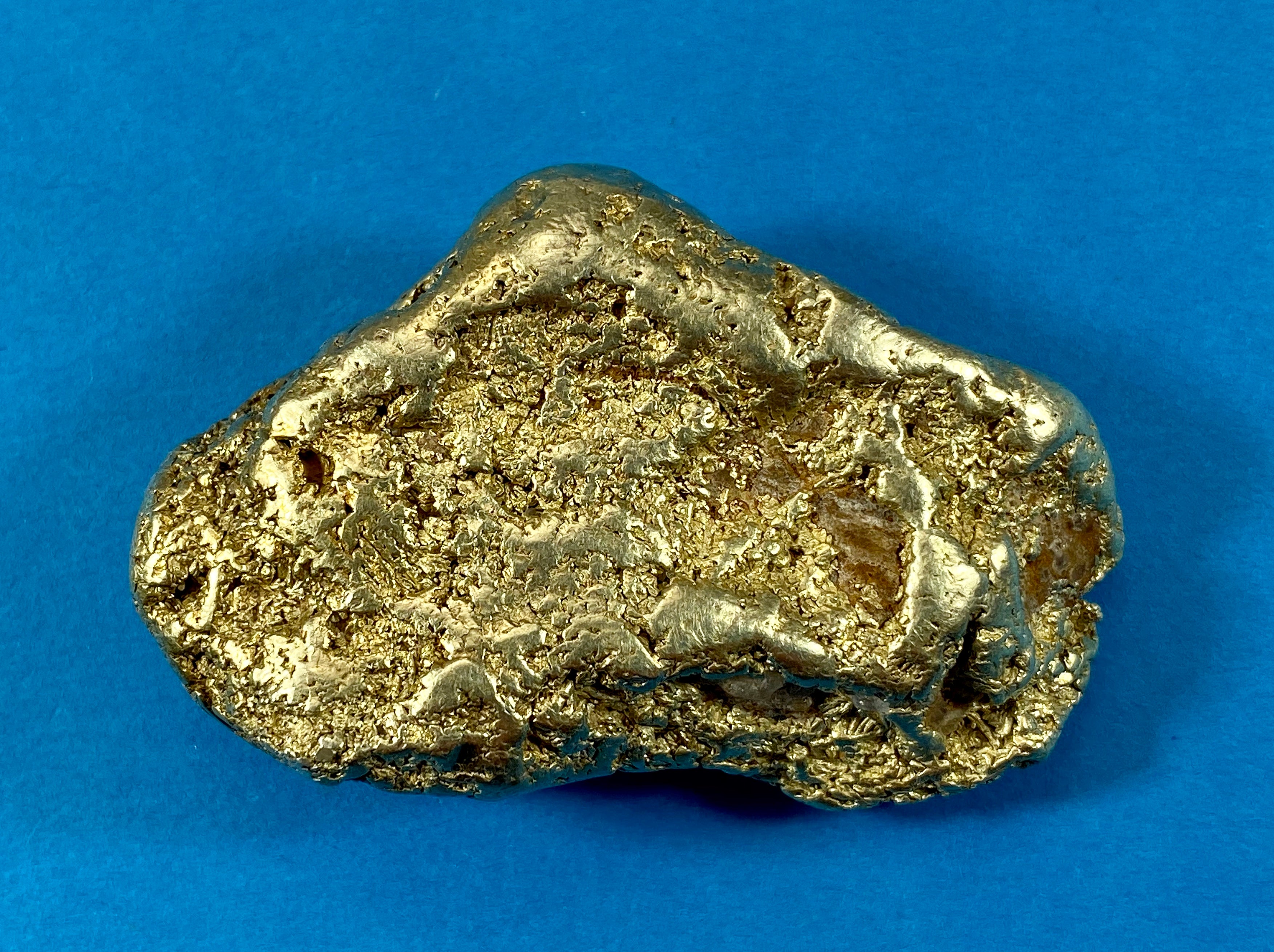 Nevada Electrum Natural Gold Nugget 151.38 Grams - 4.86 Troy Ounces. Very Rare