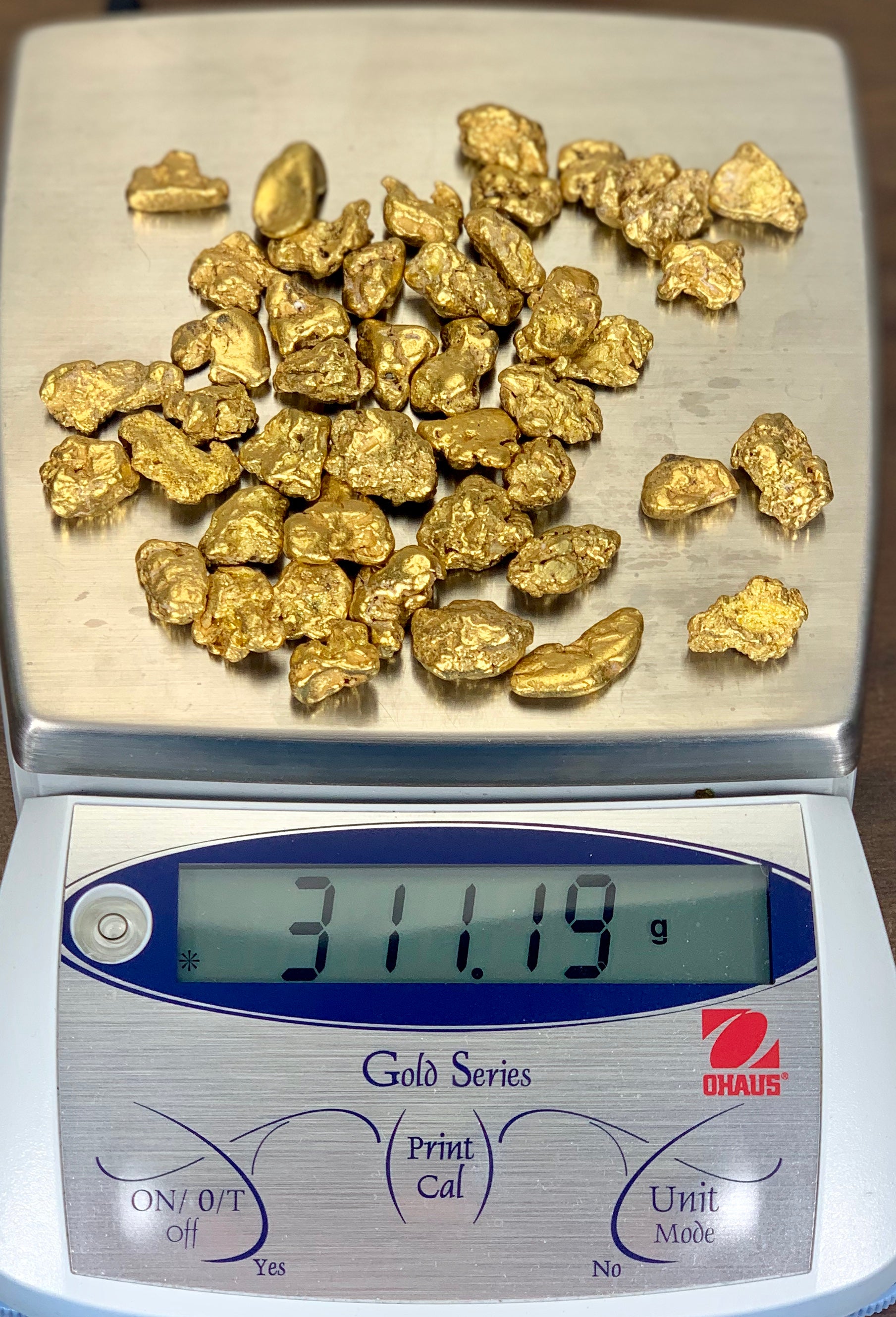 Alaskan BC Natural Gold Nugget 311.00 Gram lot of 5 to 10 gram Nuggets Genuine 10 Troy Oz B&C