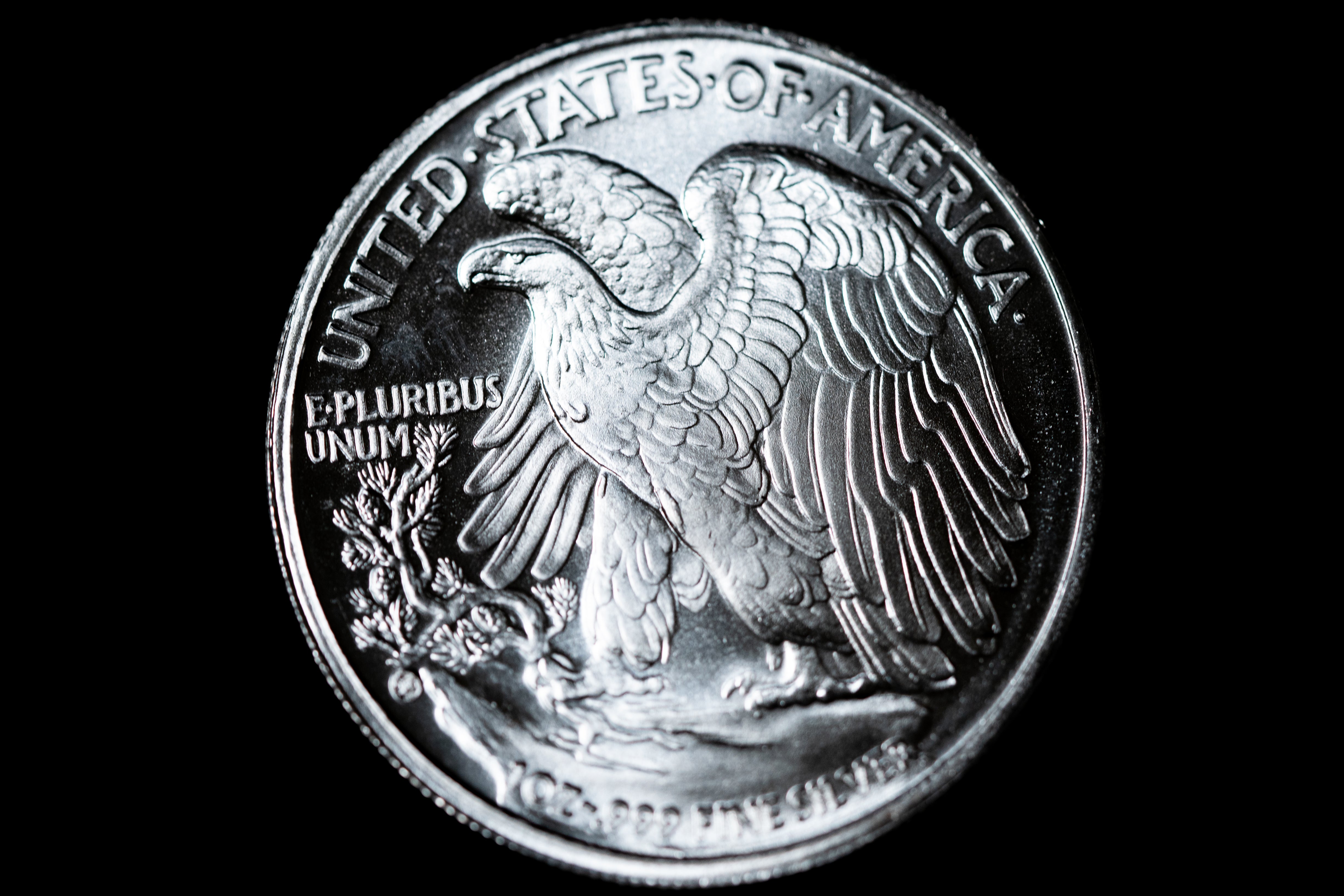 Silver 1  Oz Coin Walking Liberty .999 Silver