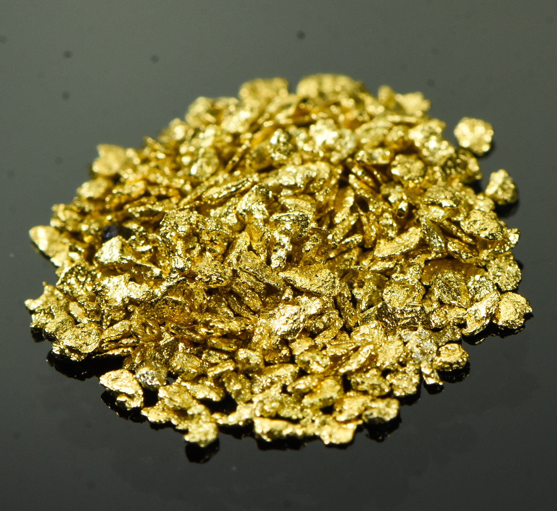 Alaskan Yukon Gold Rush Nuggets #20 Mesh .05 Troy Oz. 1.55 Grams or 1 DWT