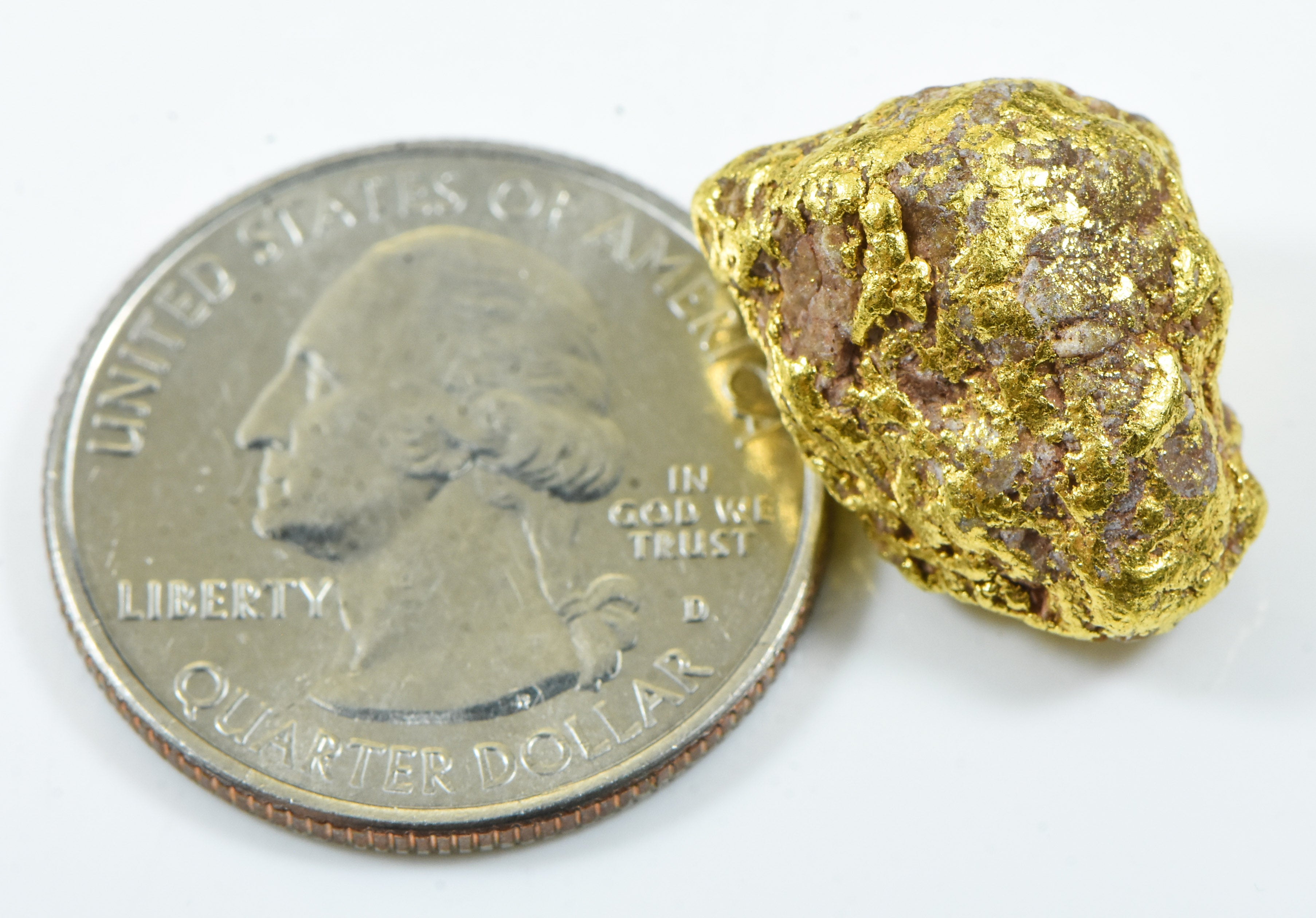 #112 Sonora Mexico Natural Gold Nugget 10.33 Grams Genuine