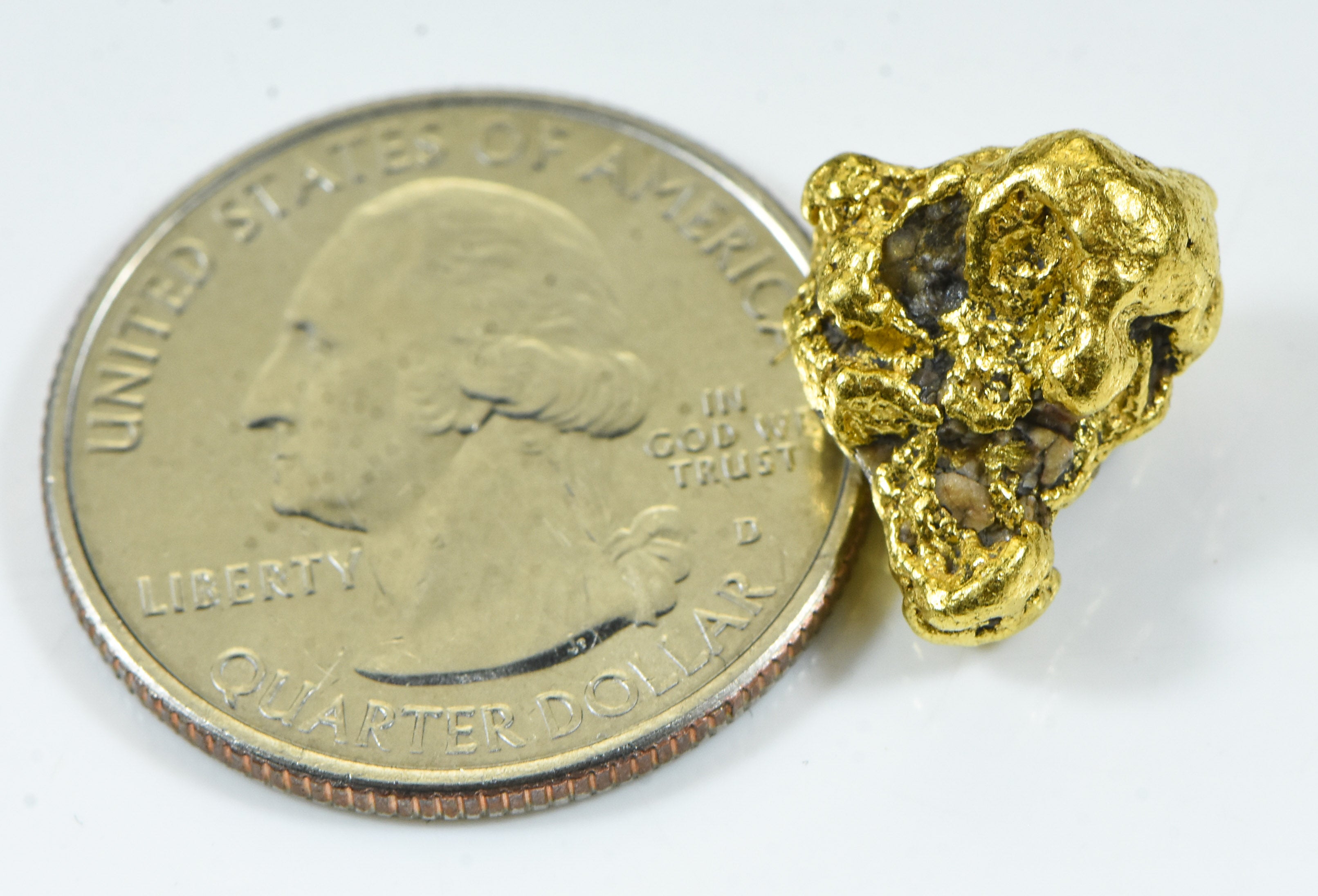 #42 Sonora Mexico Natural Gold Nugget 7.12 Grams Genuine