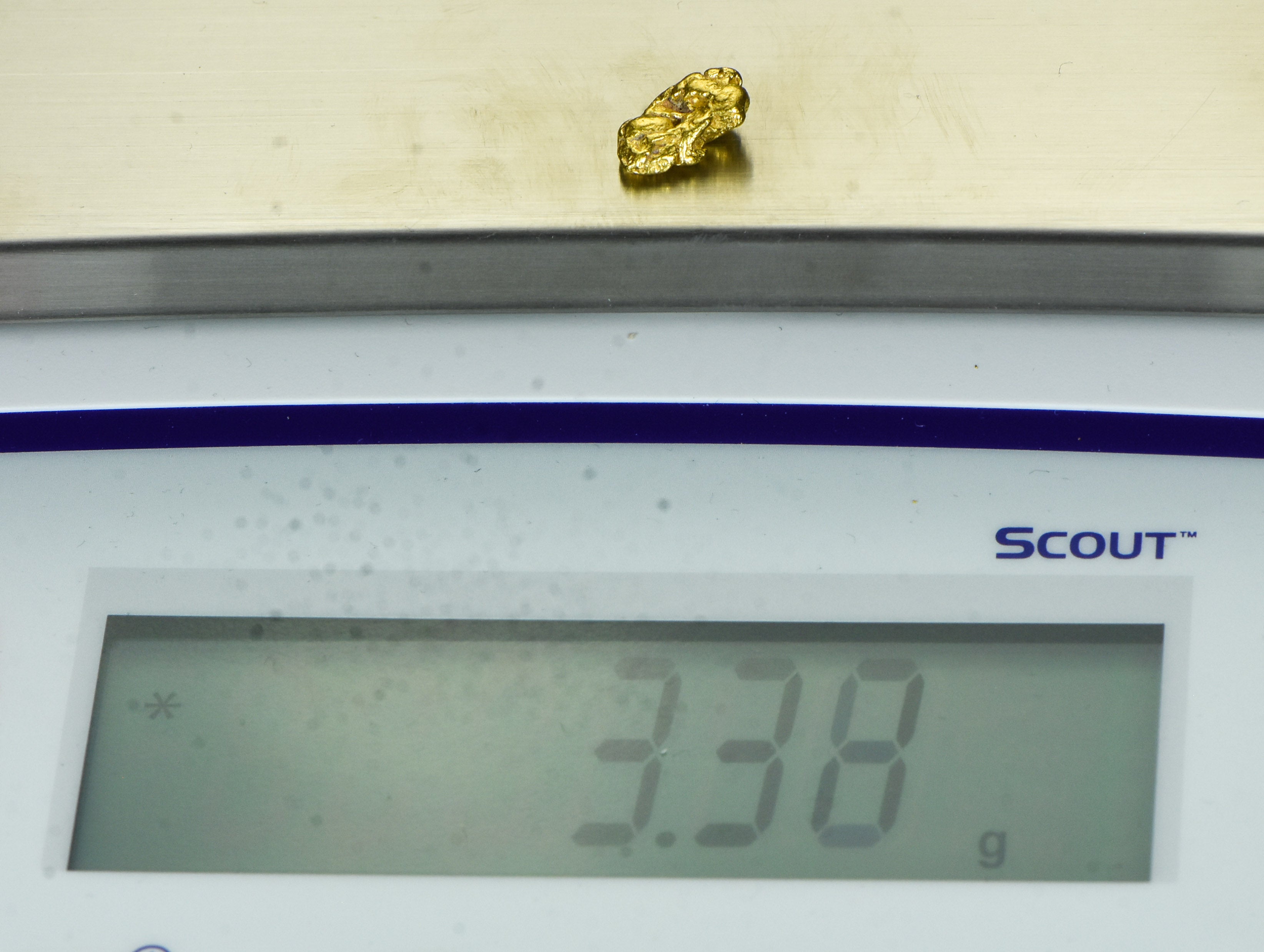 #45 Sonora Mexico Natural Gold Nugget 3.38 Grams Genuine