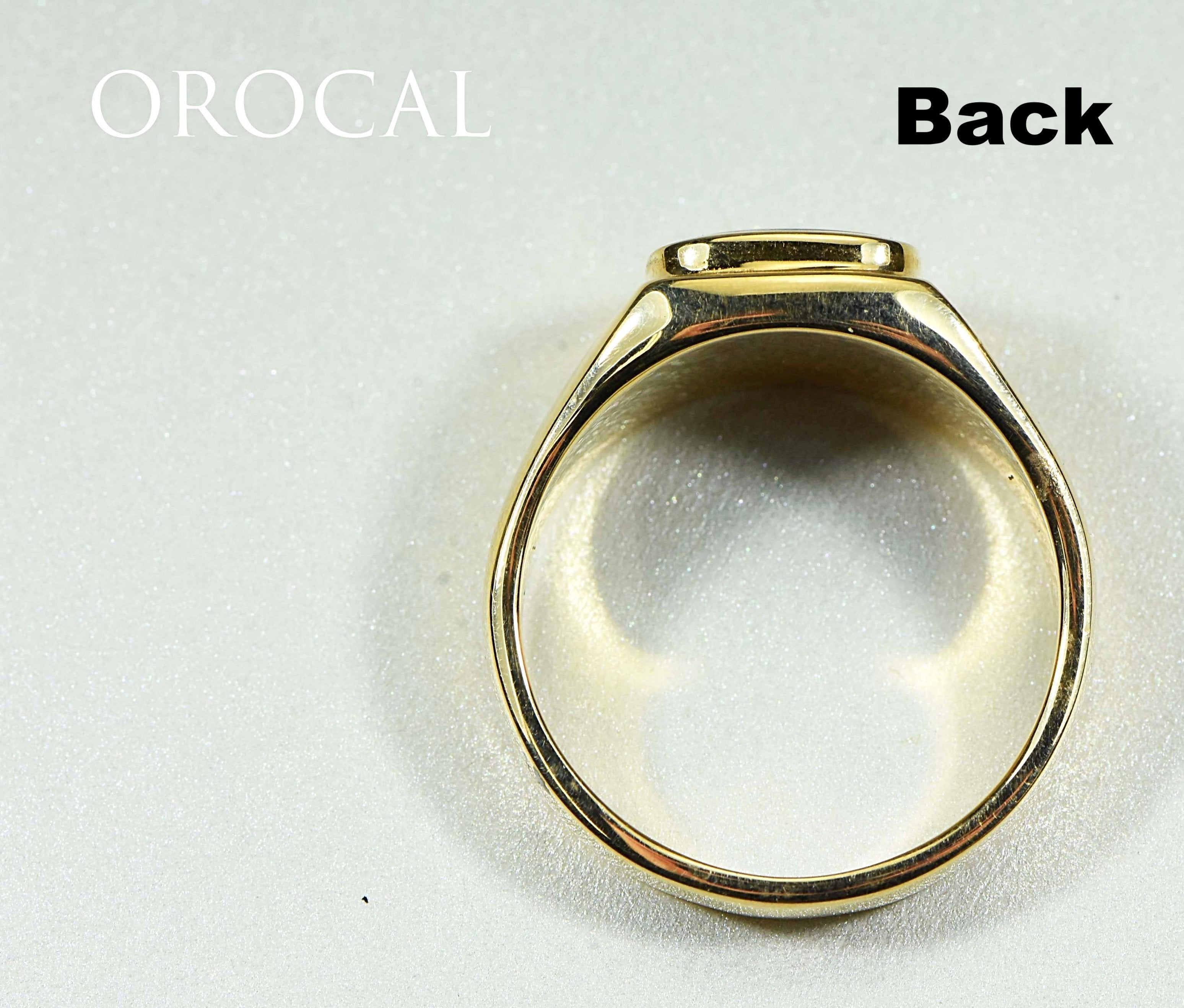 Gold Quartz Ring "Orocal" RM774XNQ Genuine Hand Crafted Jewelry - 14K Gold Casting