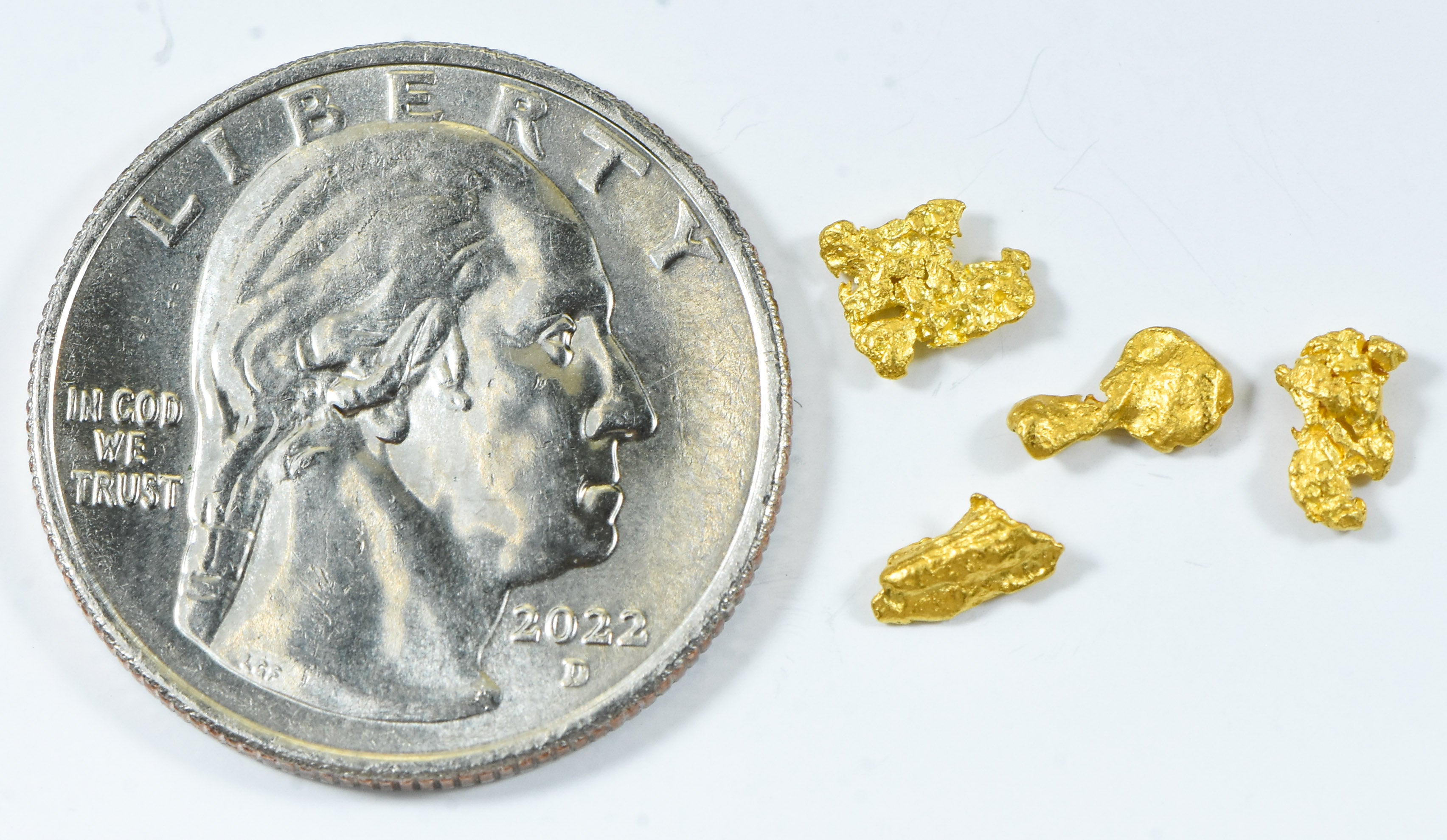 Natural Gold Nugget Australian .22 Gram Genuine