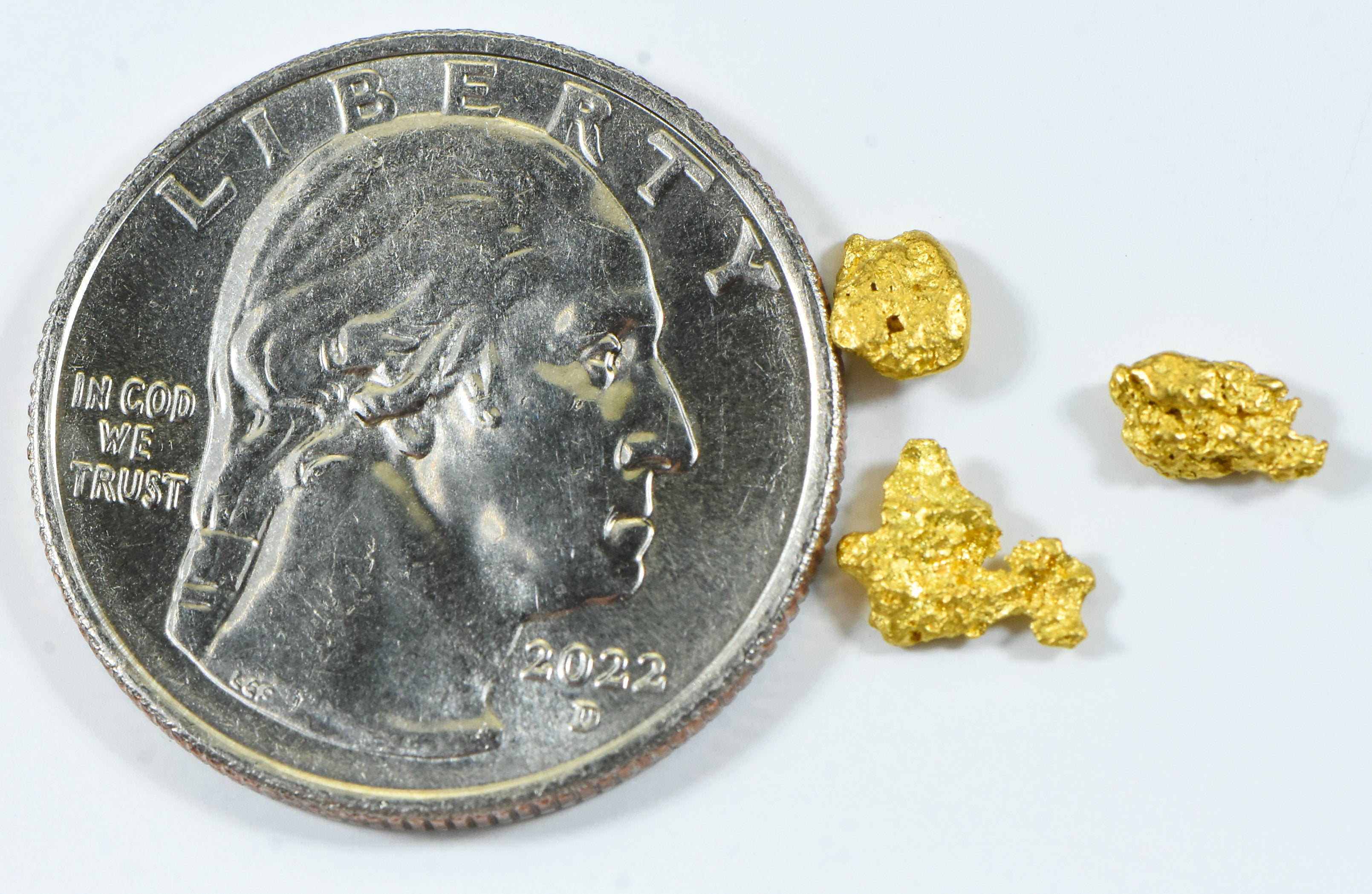 Natural Gold Nugget Australian .28 Gram Genuine