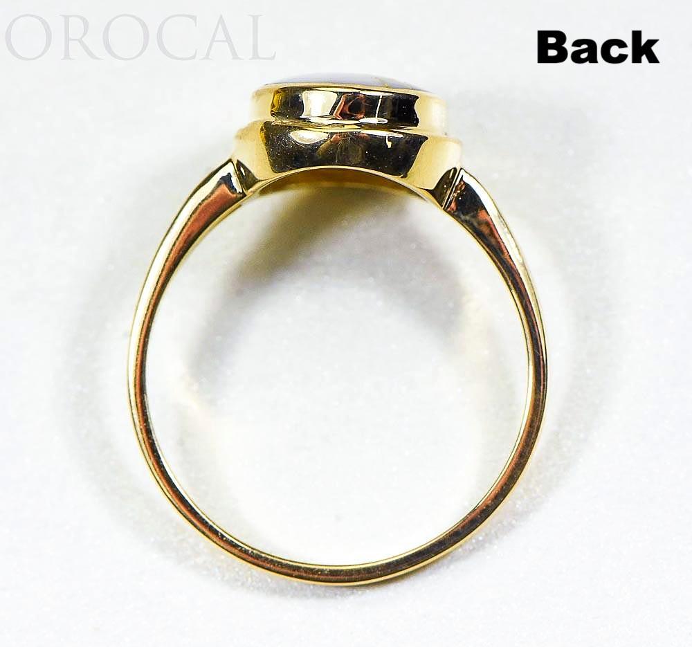 Gold Quartz Ladies Ring "Orocal" RLL1348Q Genuine Hand Crafted Jewelry - 14K Gold Casting