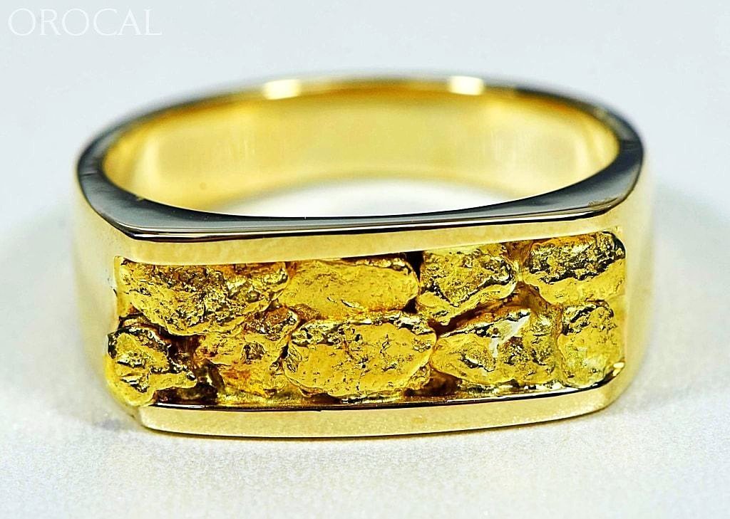 Gold Nugget Men's Ring