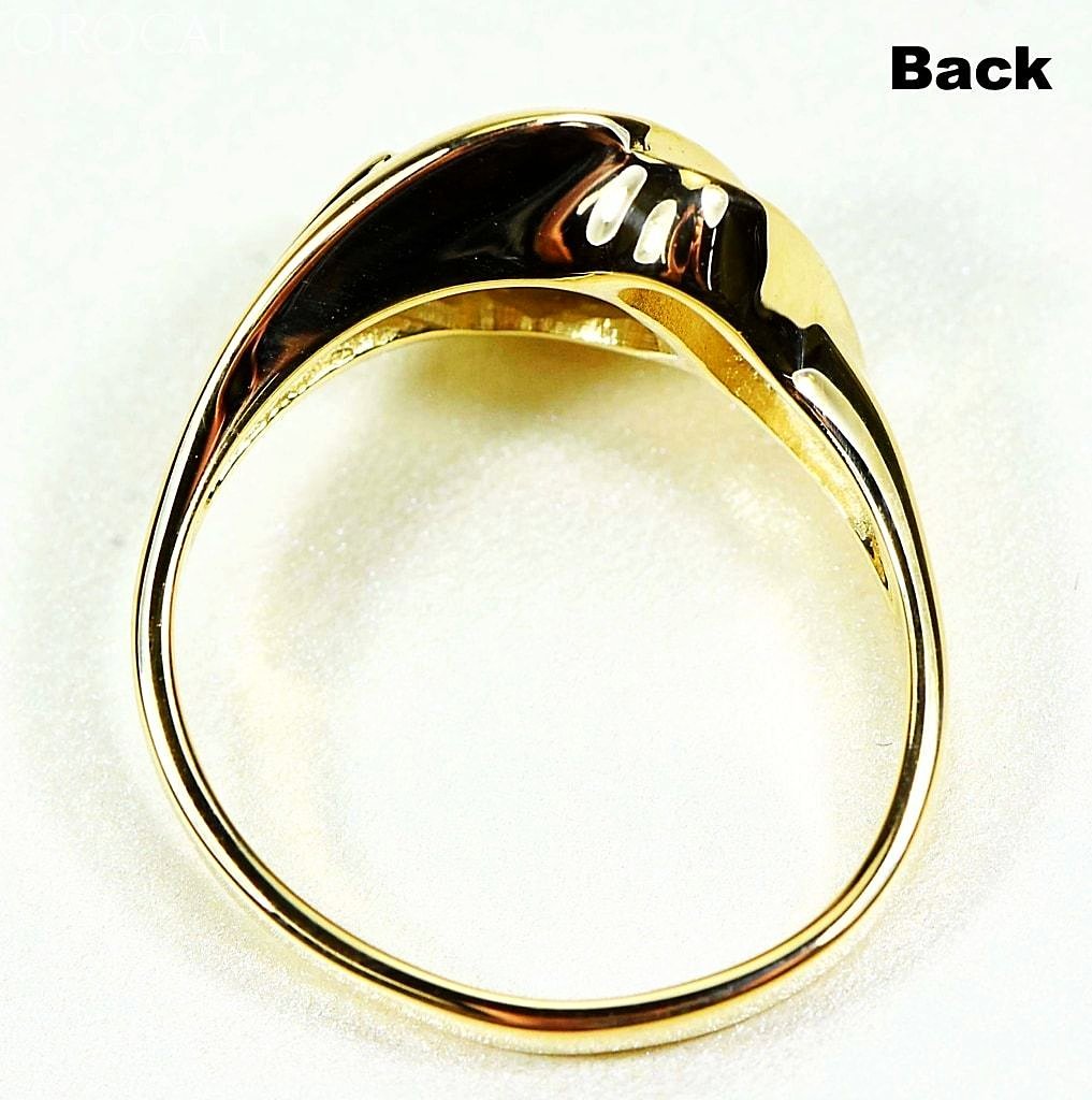 Gold Quartz Ring Orocal Rl587Q Genuine Hand Crafted Jewelry - 14K Casting