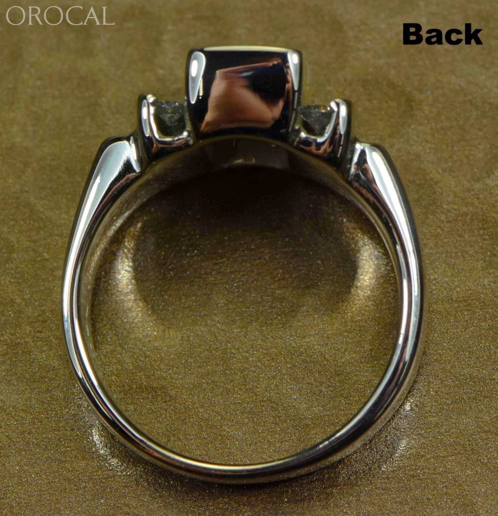 Gold Quartz Ring Orocal Rl639D32Qw Genuine Hand Crafted Jewelry - 14K Casting