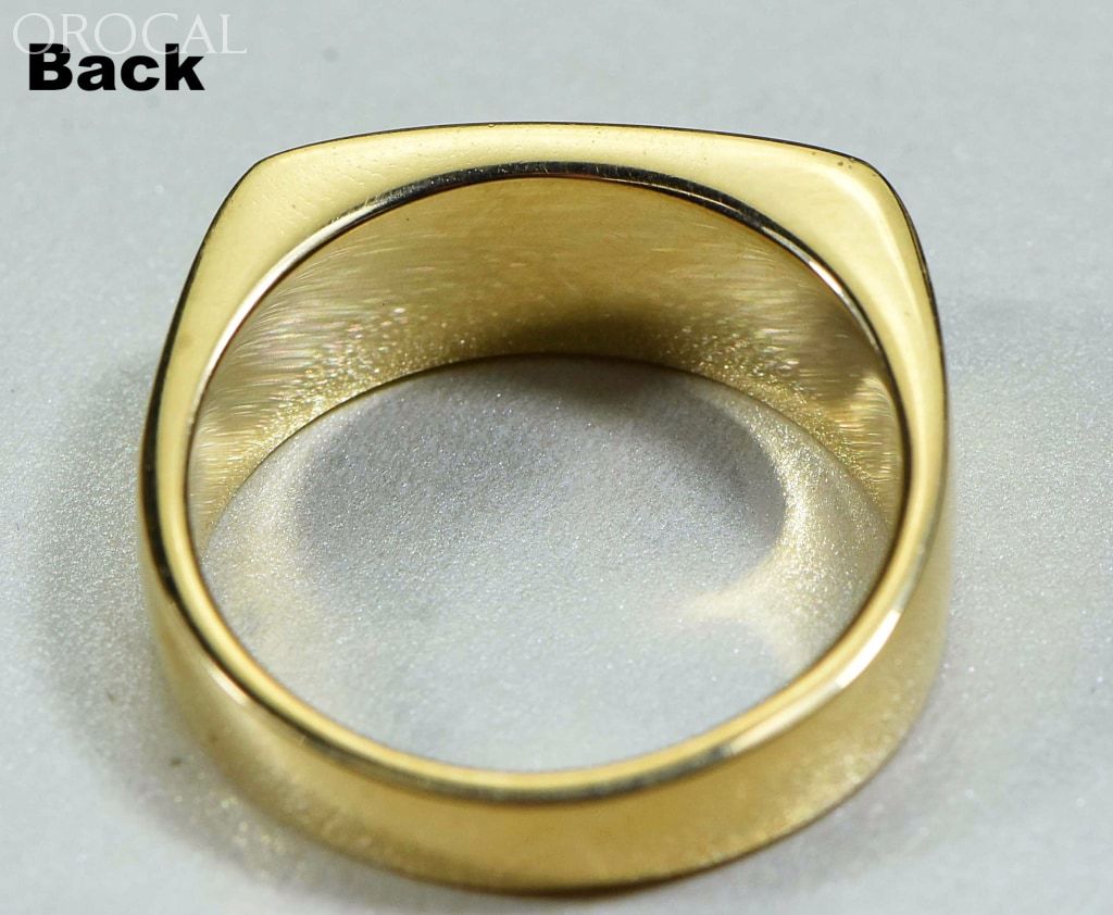 Gold Quartz Ring Orocal Rm567Q Genuine Hand Crafted Jewelry - 14K Casting