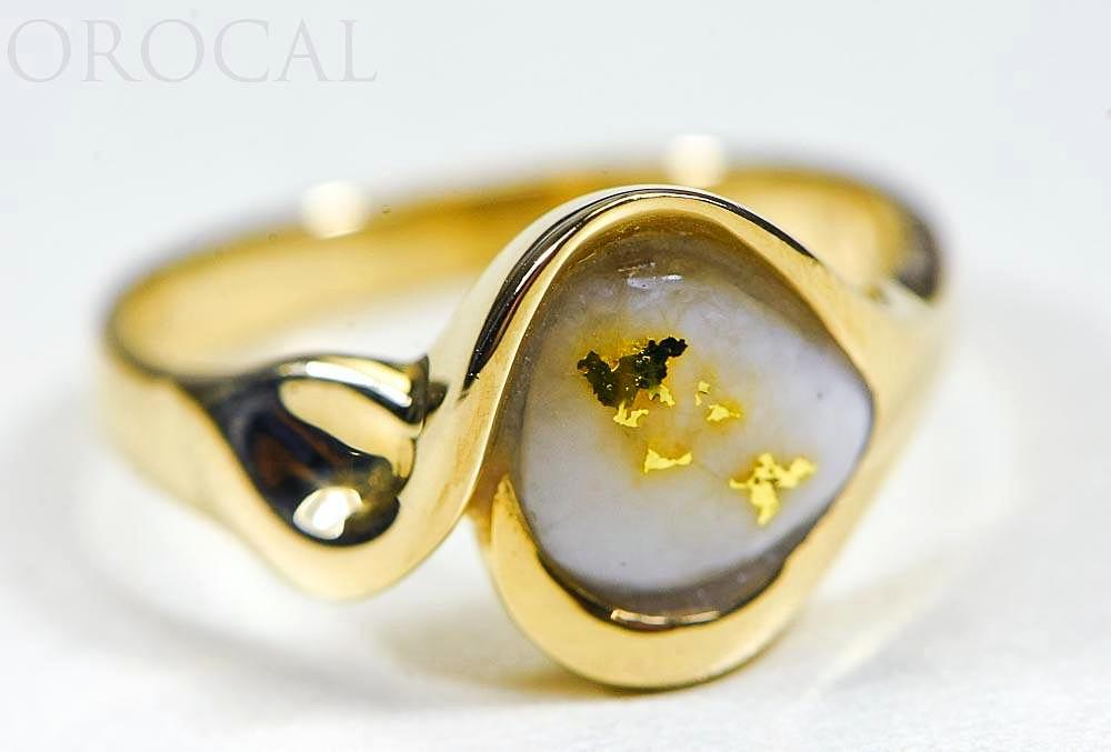 Gold Quartz Ladies Rings