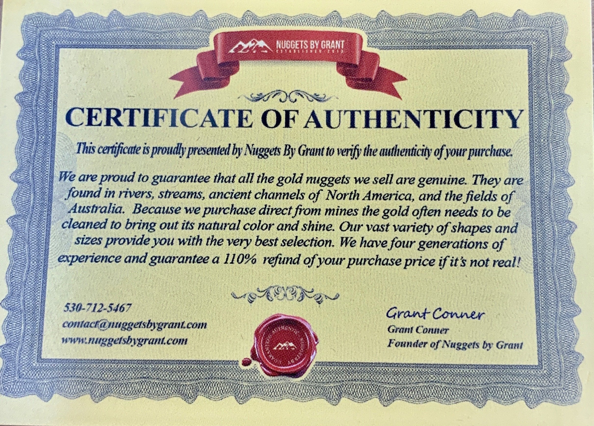 #325 Alaskan BC Natural Gold Nugget 3.24 Grams Genuine