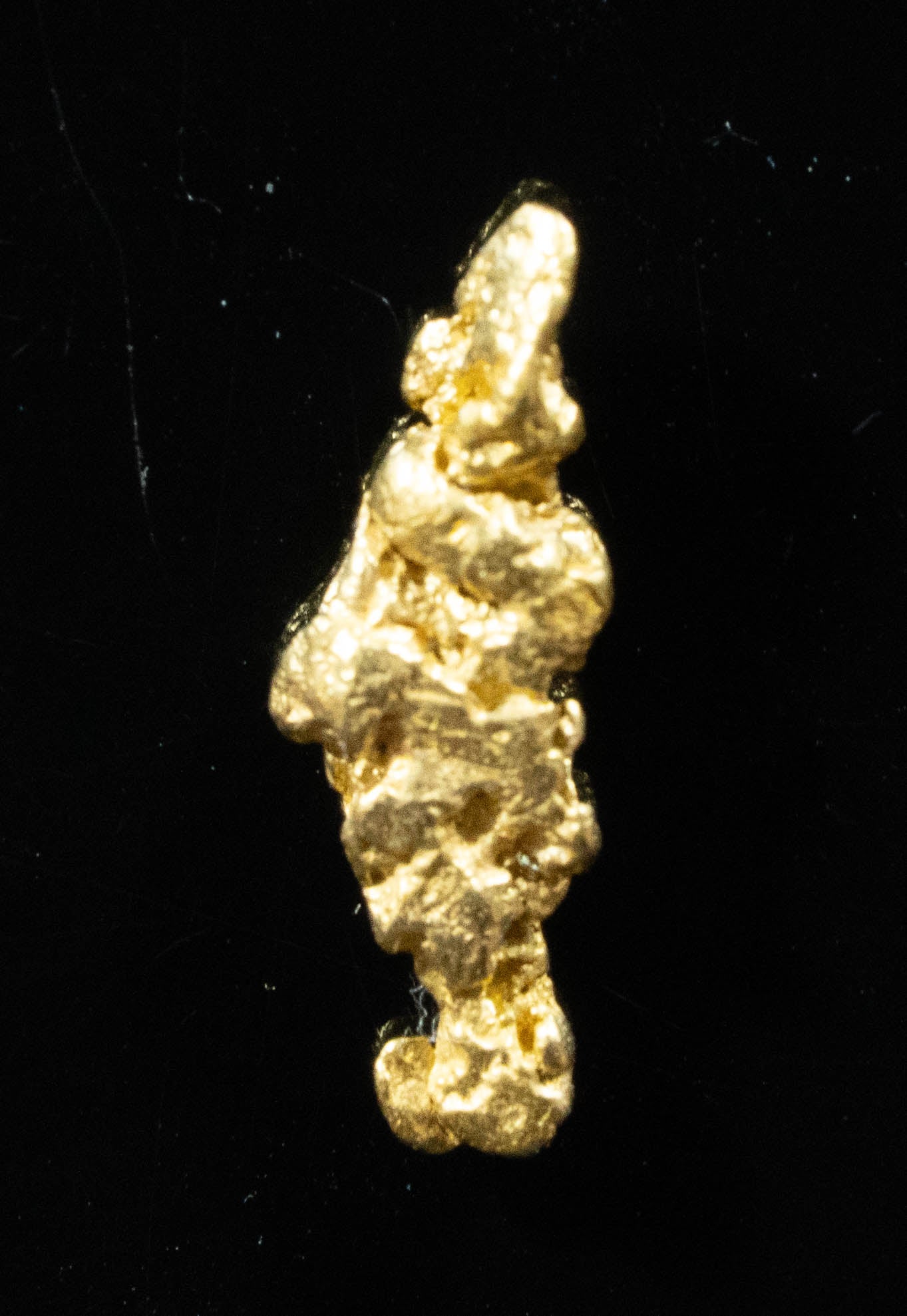 #3 Alaskan BC Natural Gold Nugget .82 Grams Genuine