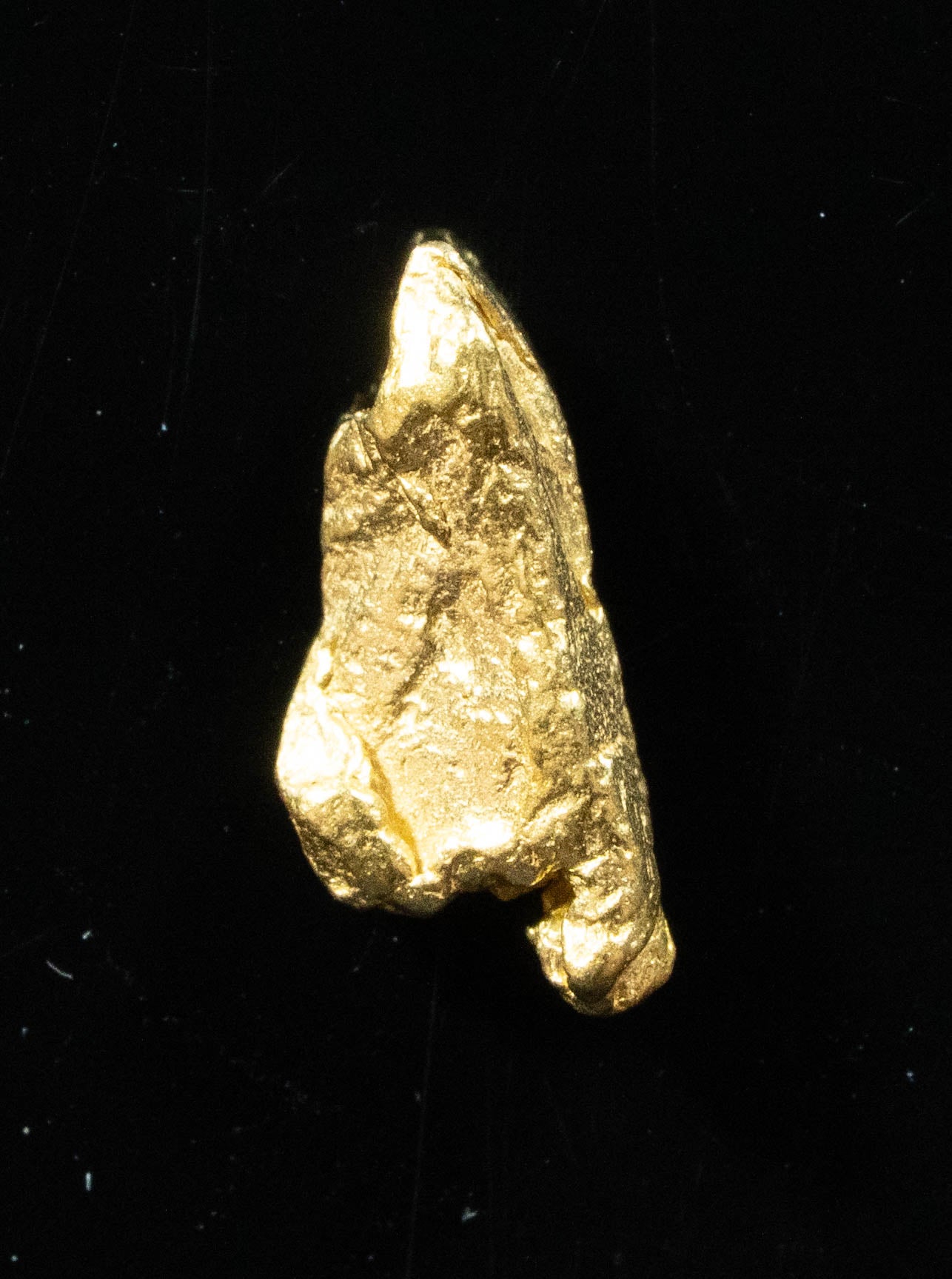 #4 Alaskan BC Natural Gold Nugget .75 Grams Genuine