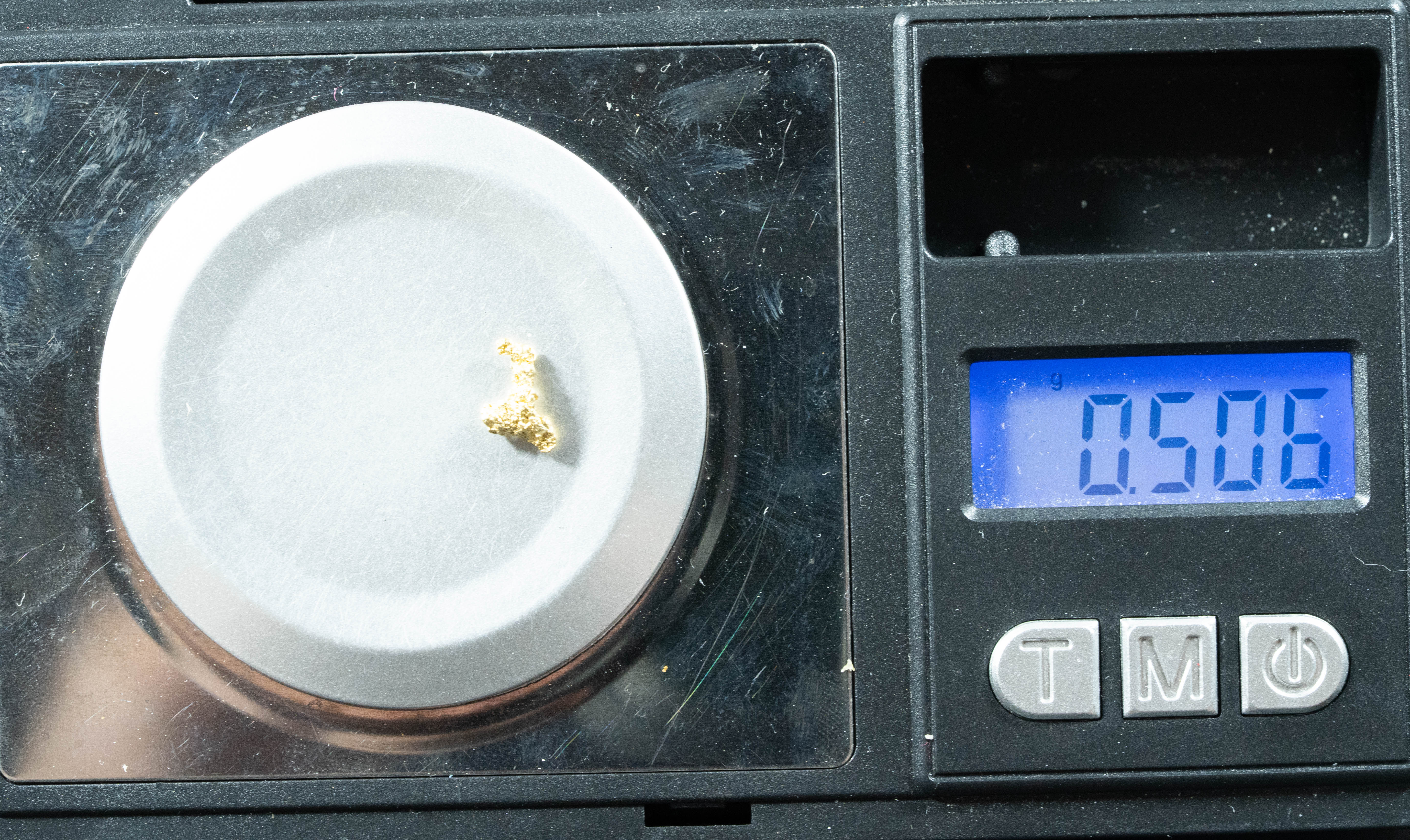 #11 Alaskan BC Natural Gold Nugget .50 Grams Genuine