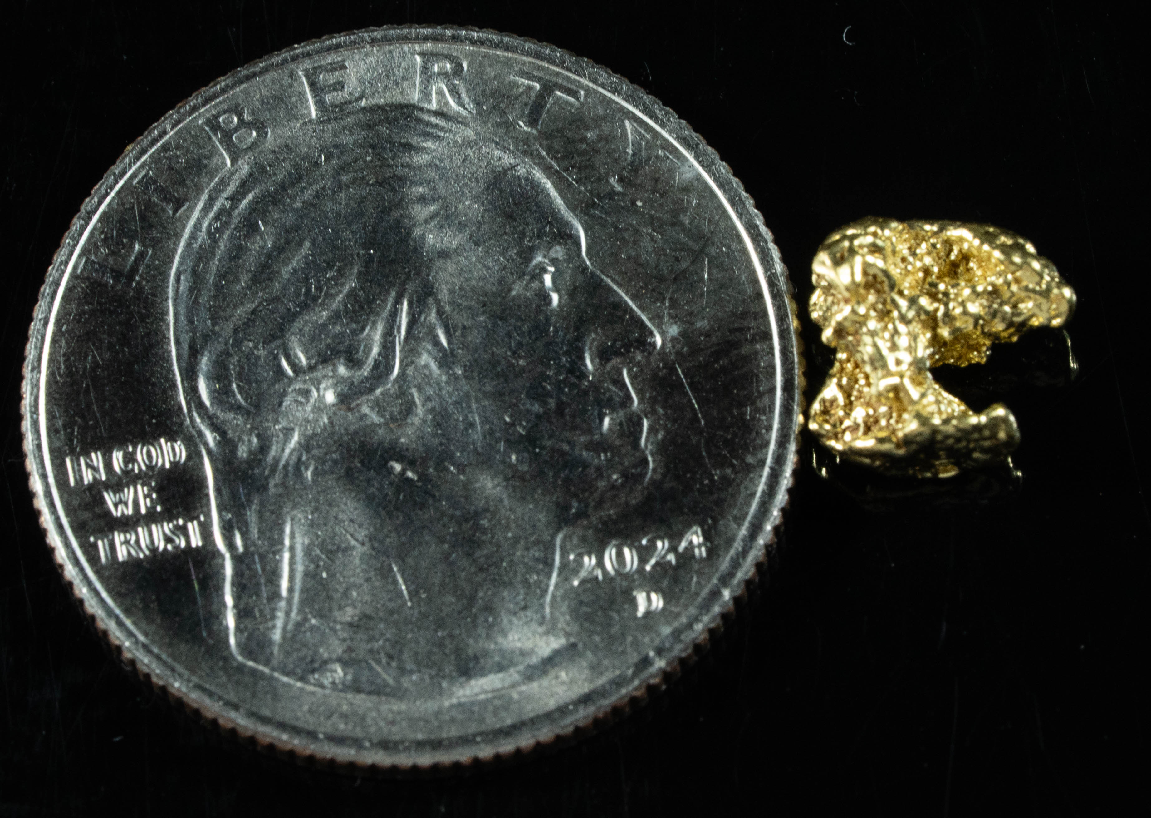 #81 Alaskan BC Natural Gold Nugget 1.31 Grams Genuine