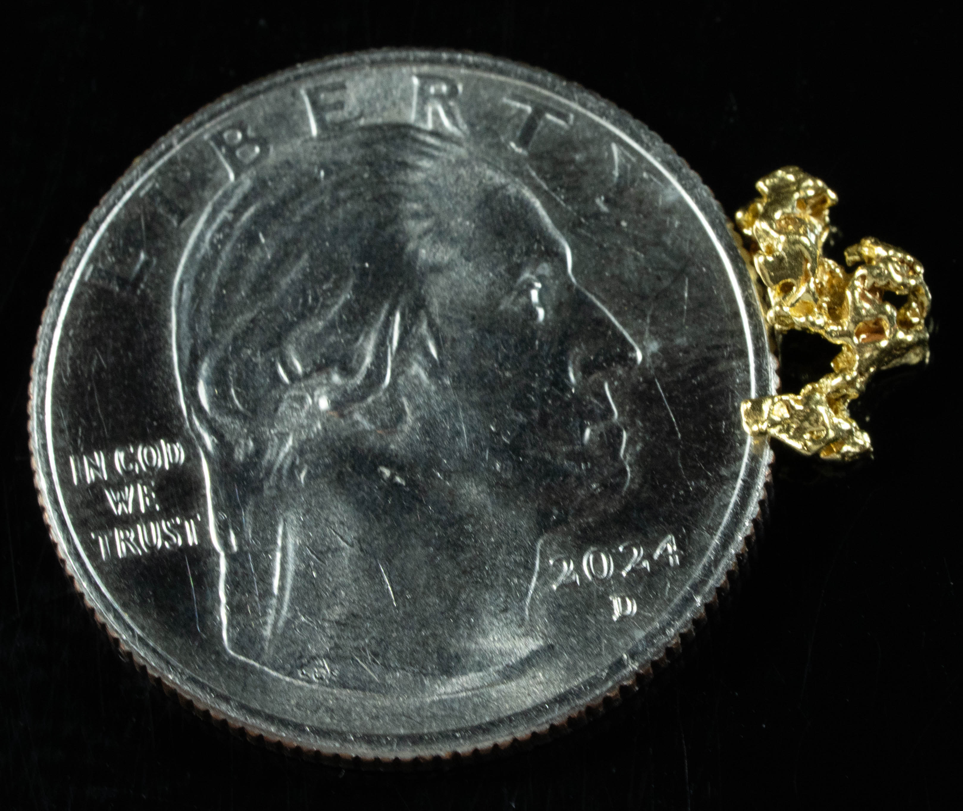 #85 Alaskan BC Natural Gold Nugget .61 Grams Genuine