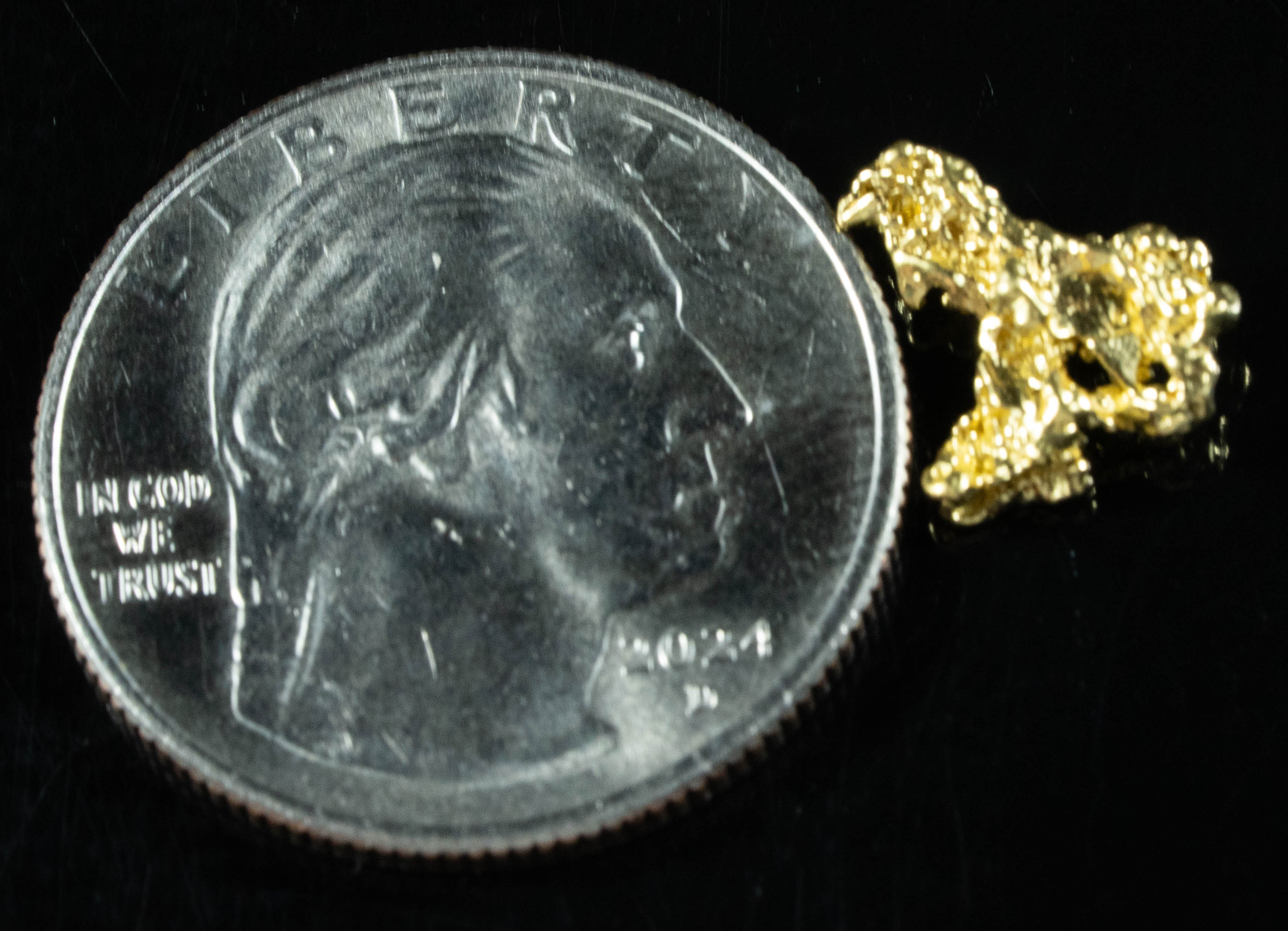 #119 Alaskan BC Natural Gold Nugget 1.10 Grams Genuine