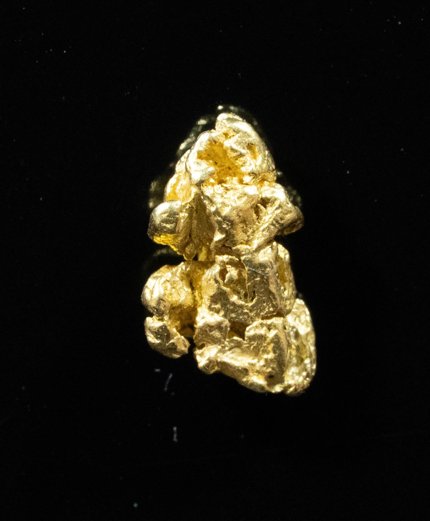 #44 Alaskan BC Natural Gold Nugget .67 Grams Genuine