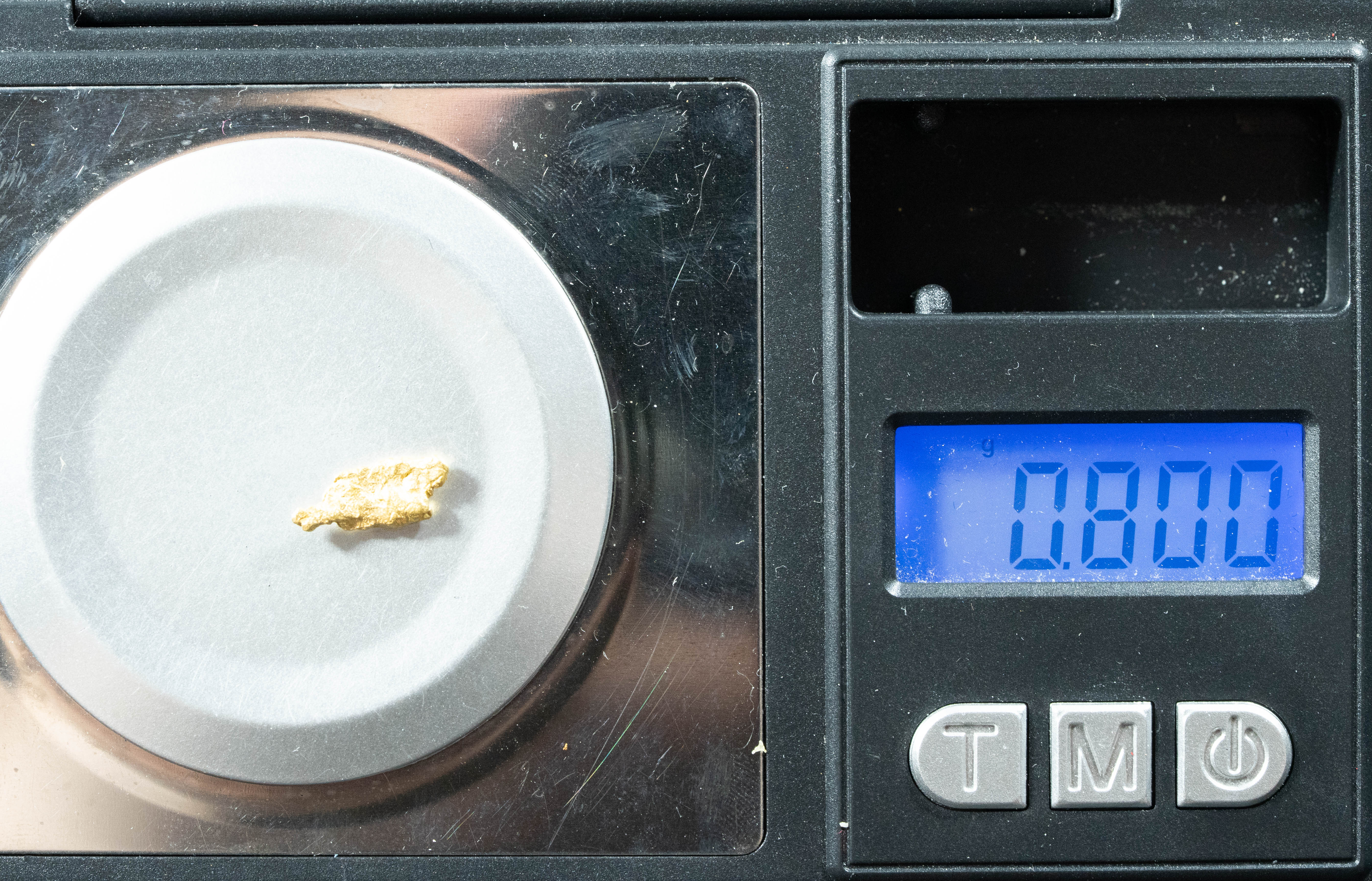 #62 Alaskan BC Natural Gold Nugget .80 Grams Genuine
