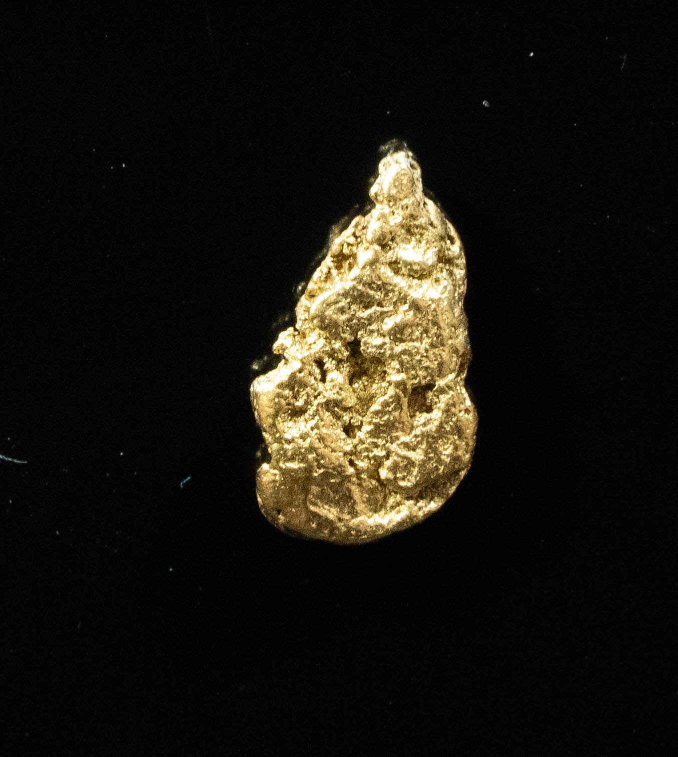 #73 Alaskan BC Natural Gold Nugget .52 Grams Genuine