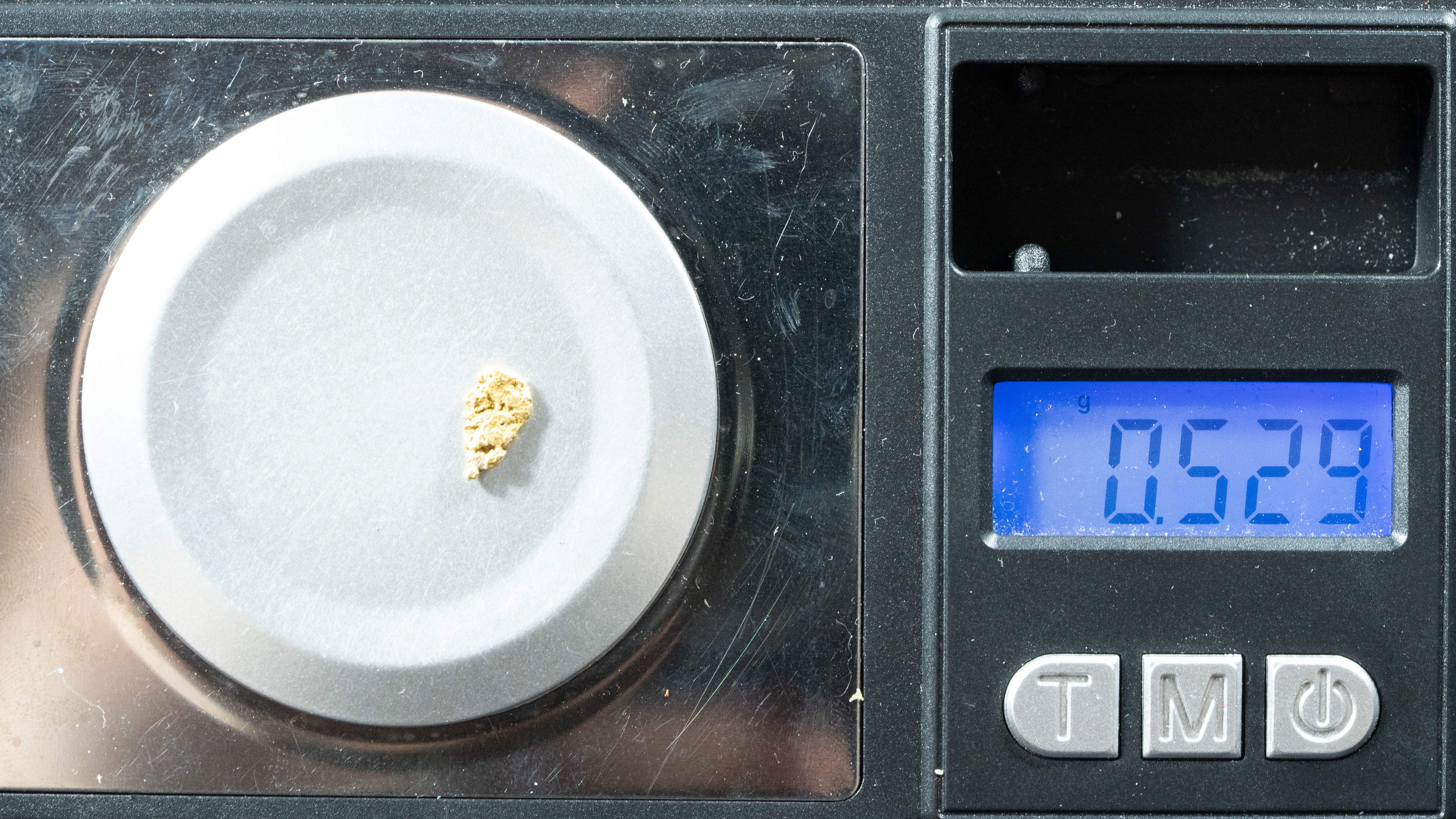 #73 Alaskan BC Natural Gold Nugget .52 Grams Genuine
