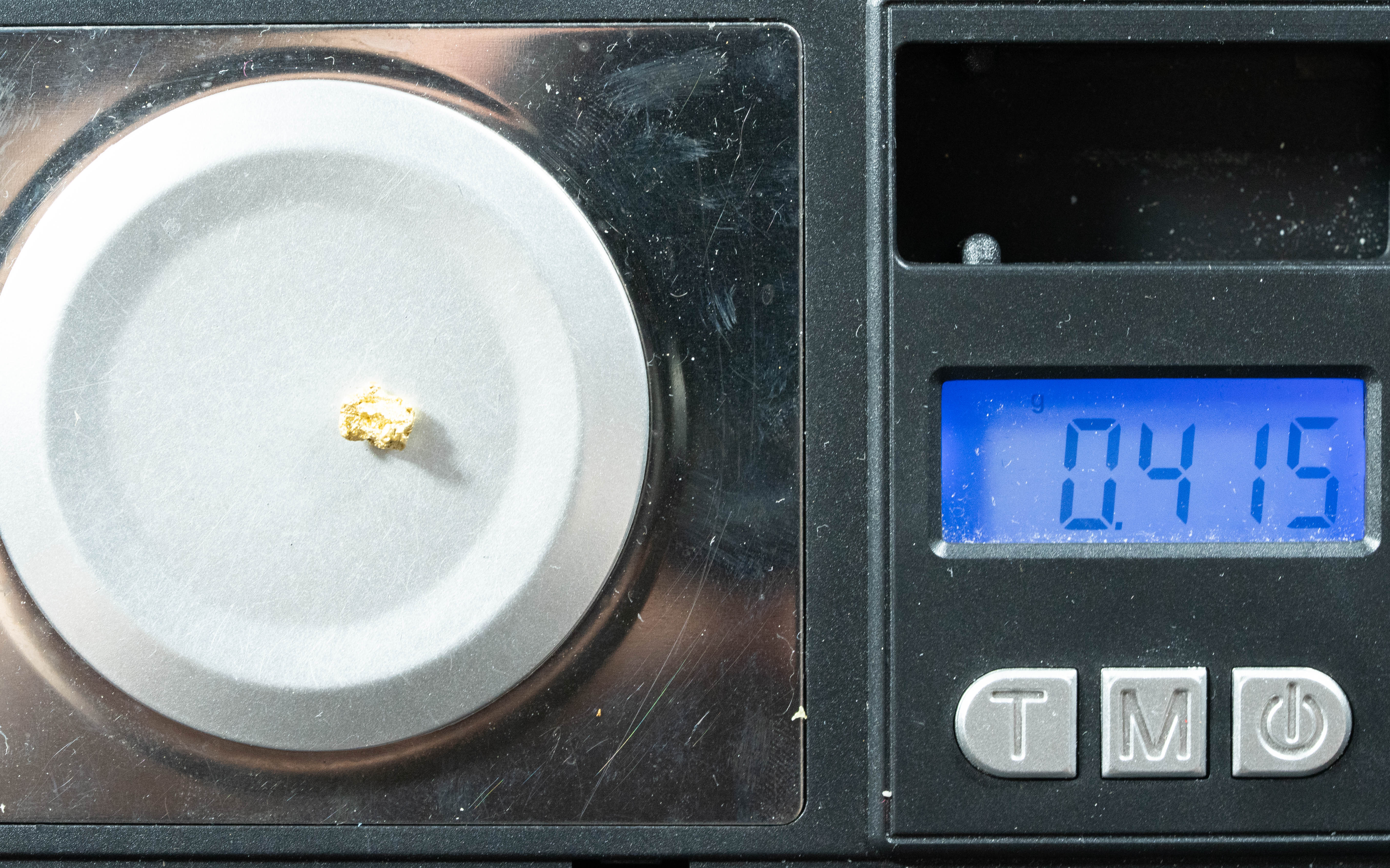 #77 Alaskan BC Natural Gold Nugget .41 Grams Genuine